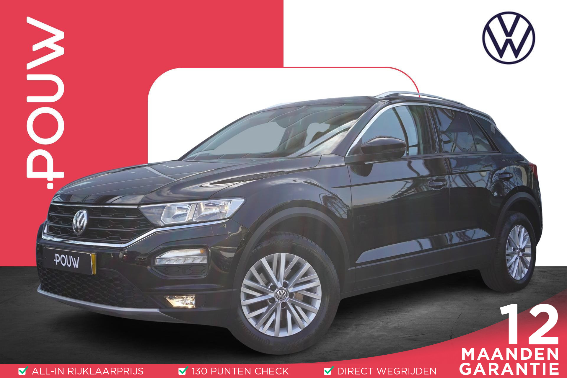 Volkswagen T-Roc 1.5 TSI 150pk Style | Trekhaak | Navigatie | Apple Carplay & Android Auto
