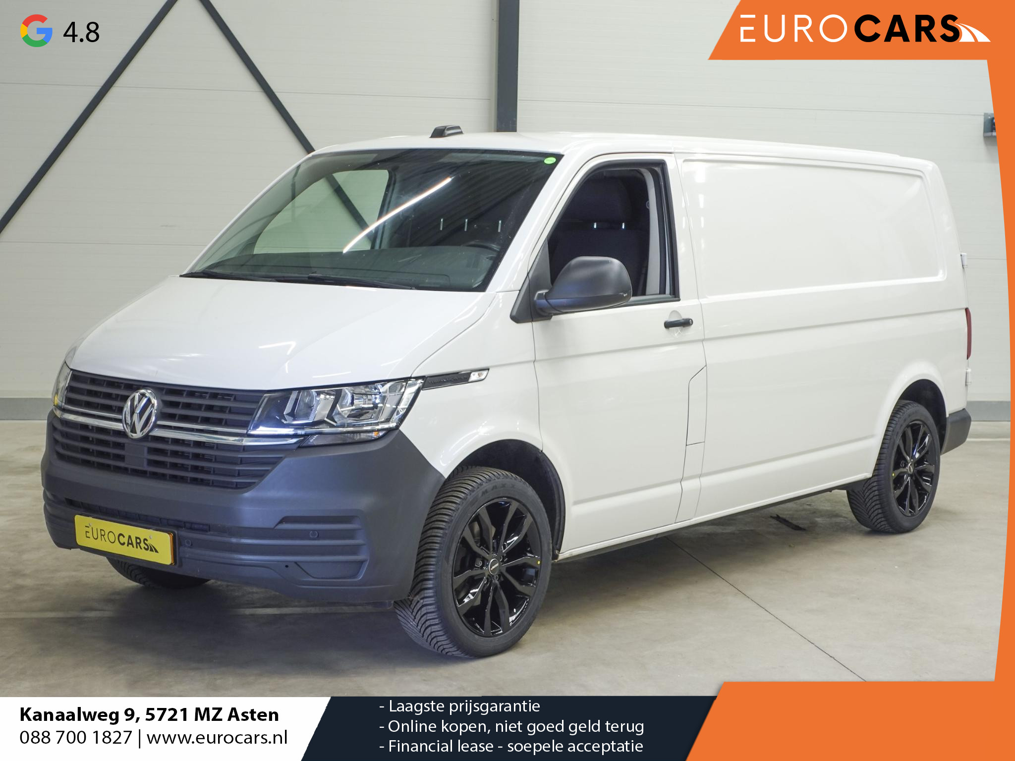 Volkswagen Transporter 150PK Automaat L2H1 Sport Edition Airco Cruisecontrol ACC  Carplay Parkeersensoren Trekhaak