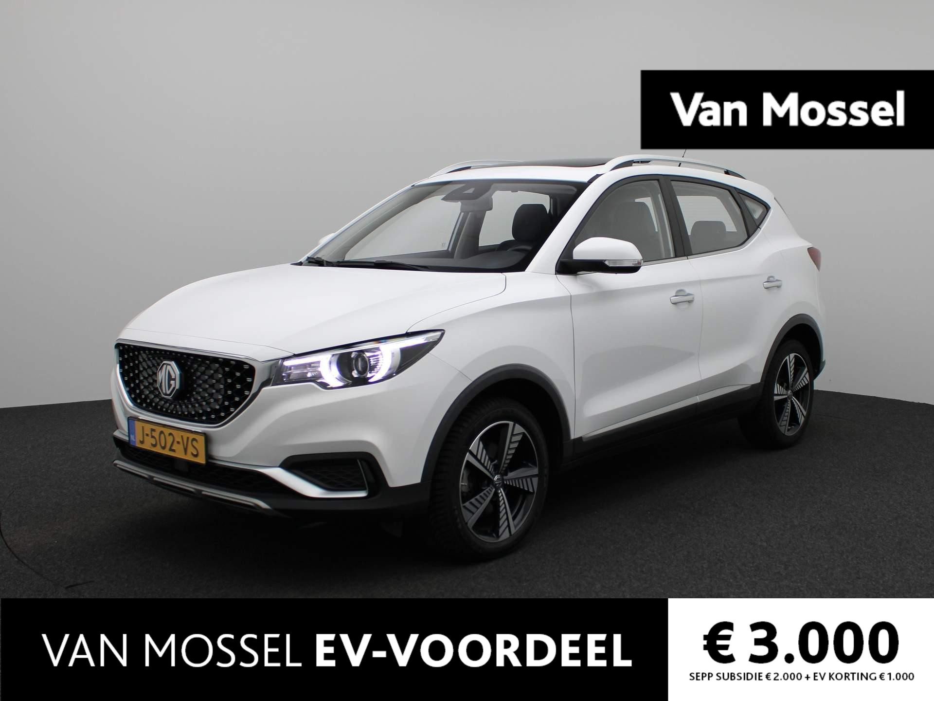 MG ZS-EV Luxury 45 kWh | Lederen Bekleding | Navigatie | Camera | Panoramadak | Stoelverwarming |