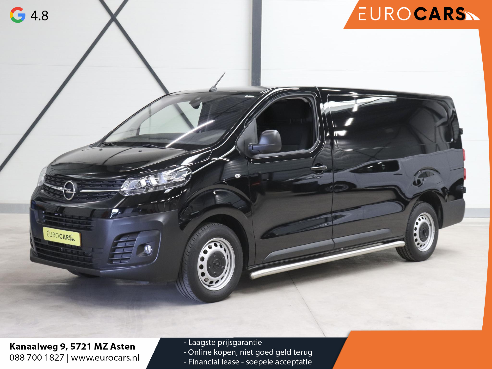 Opel Vivaro 2.0 BlueHDi 145PK Automaat Airco Cruise Navigatie Sidebars Trekhaak