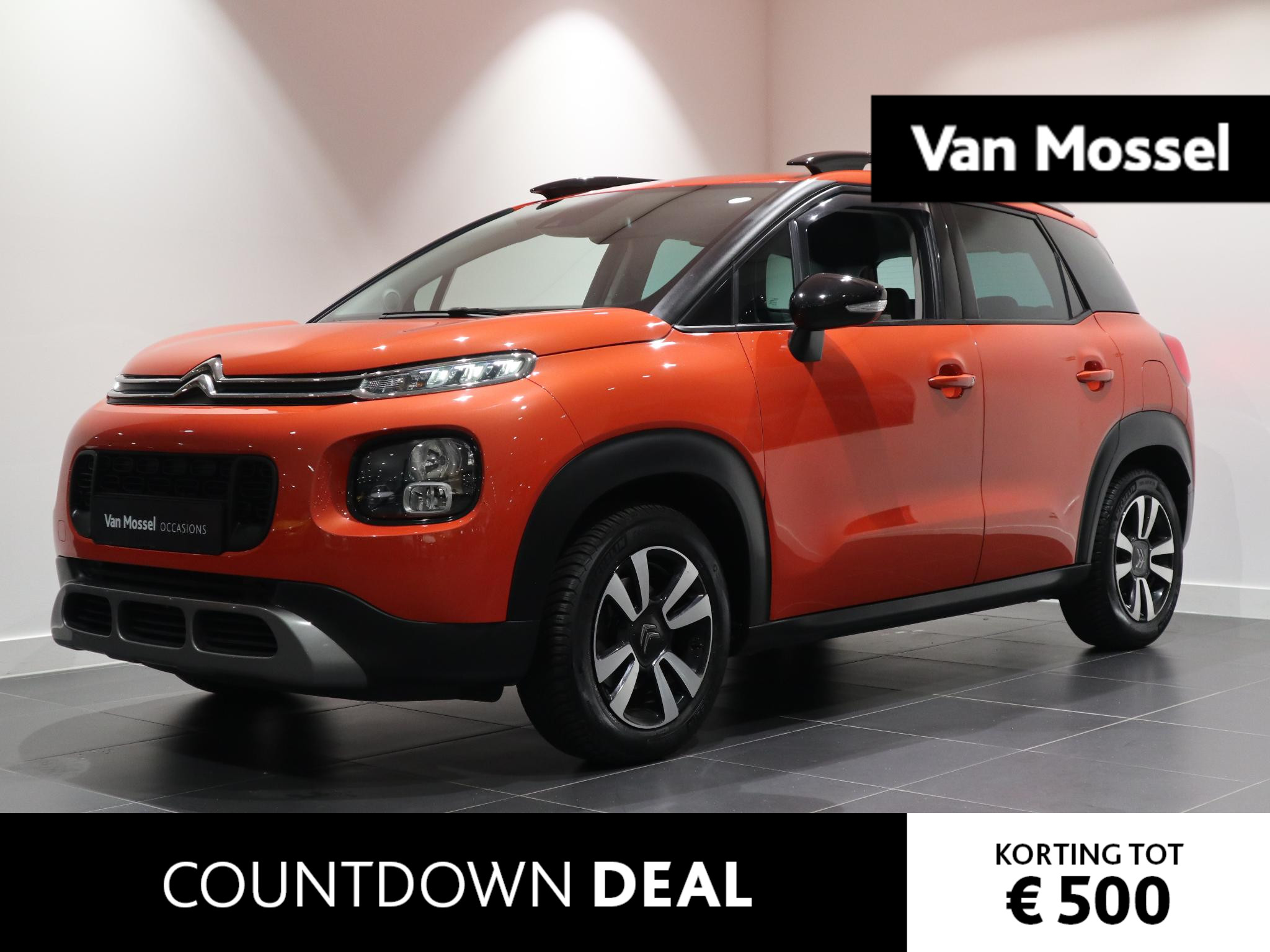 Citroën C3 Aircross Shine - SPICY ORANGE POWER 🌶️🍊🍊 - TREKHAAK - ALL SEASON BANDEN - NAVIGATIE