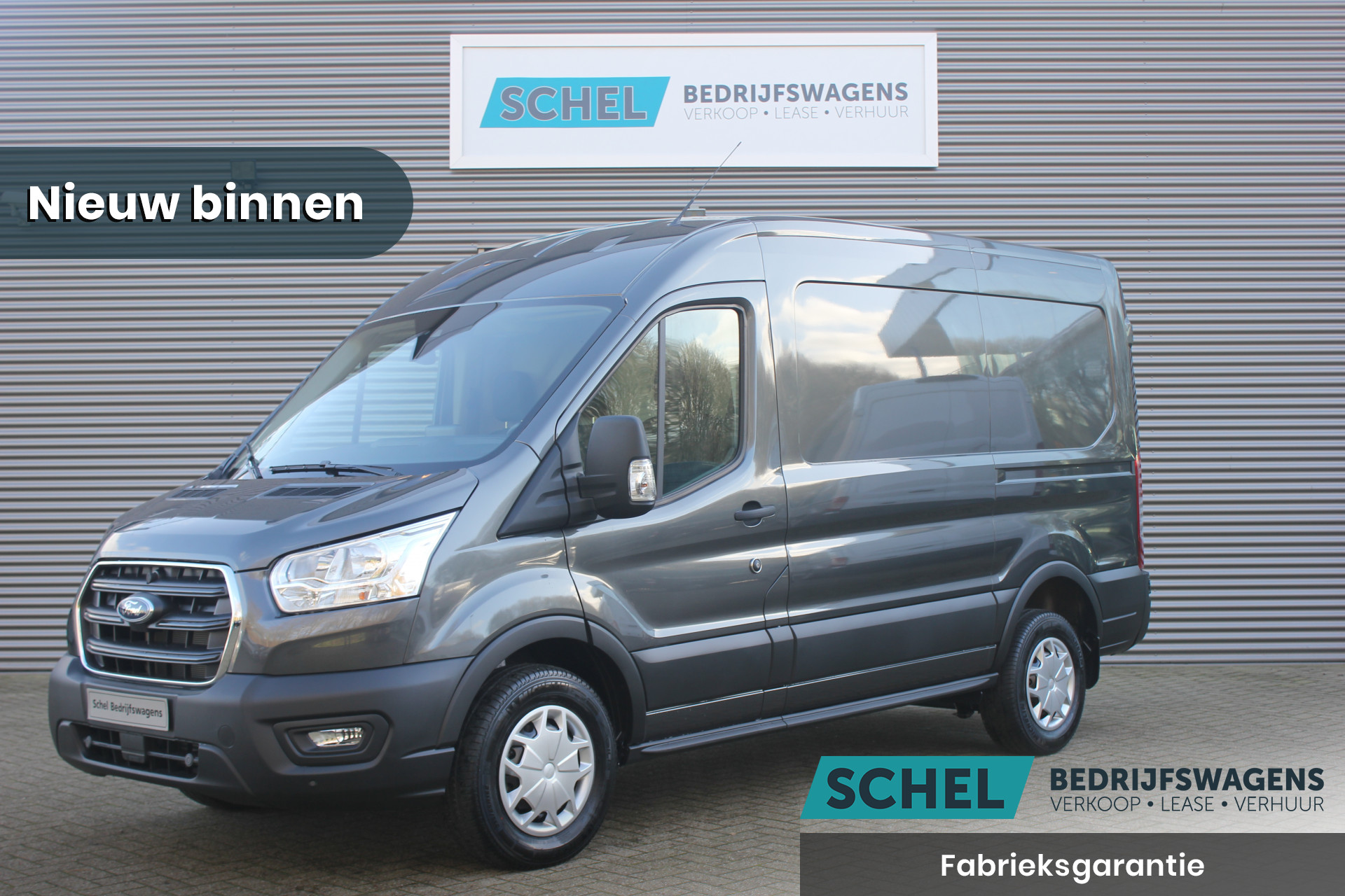 Ford Transit 350 2.0 TDCI 130pk L2H2 Trend - Navigatie - Carplay - Android - 250gr deuren - Trekhaak - LED laadruimte - Rijklaar