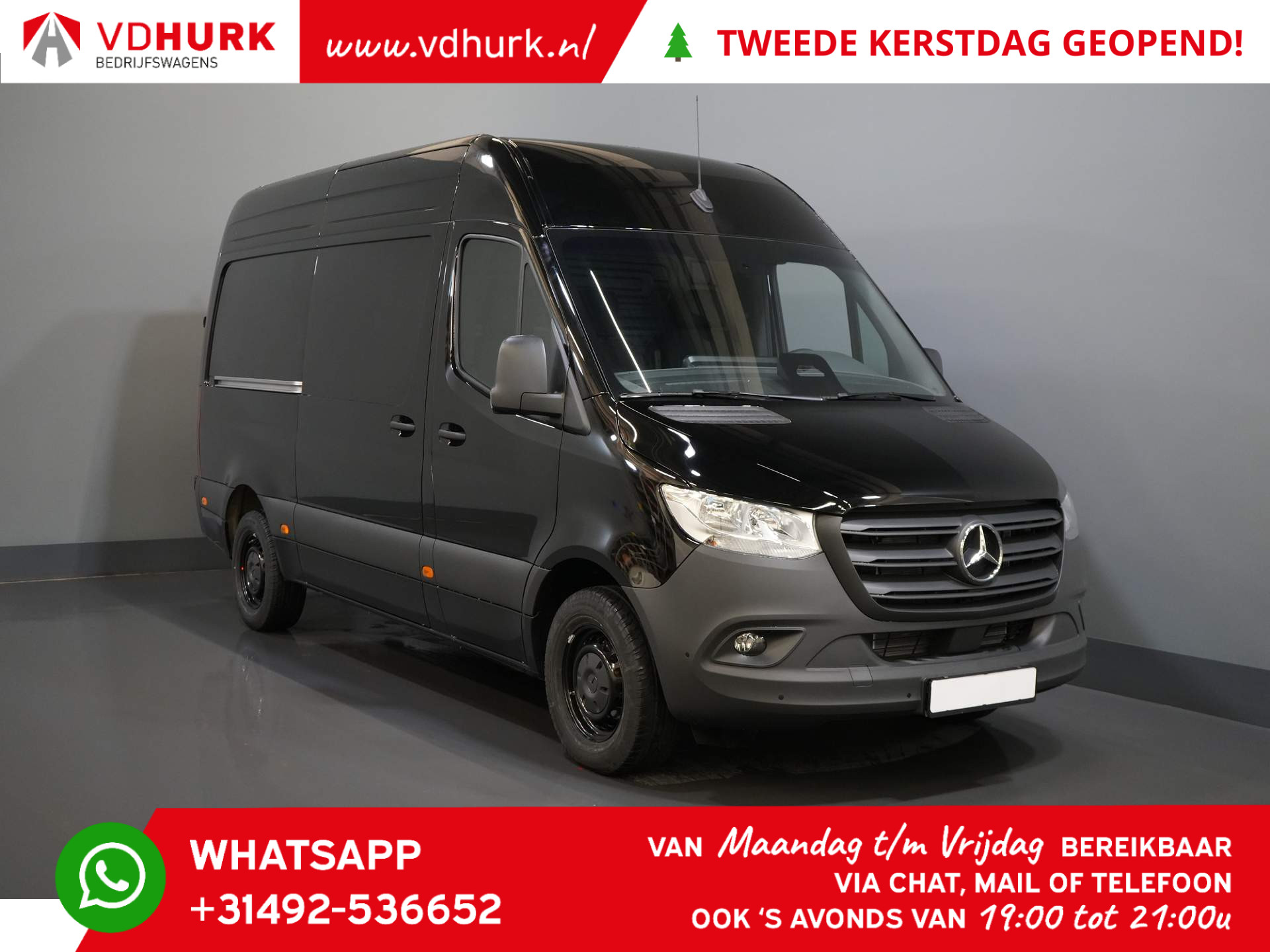 Mercedes-Benz Sprinter 317 CDI Aut. L2H2 Facelift/ 3.5t Trekverm./ Betimmerd/ Camera/ Cruise/Trekhaak/ Opstap/ Gev.stoel