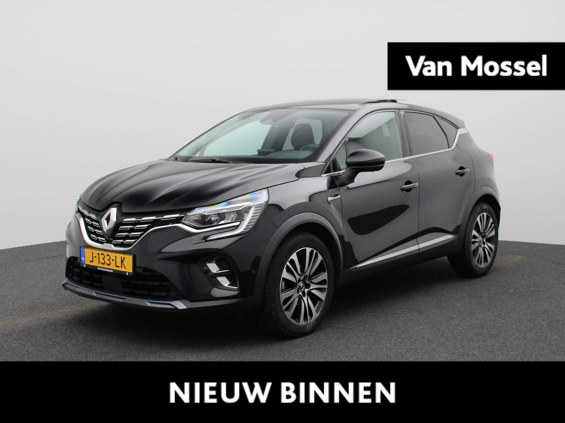 Renault Captur 1.3 TCe 130 Initiale Paris | Lederen Bekleding | BOSE Premium Sound | Glazen Schuif-Kanteldak | Trekhaak | Stoel- & Stuurwielverwarming | 360-graden Camera | Adaptieve Cruise Control | 18" LMV