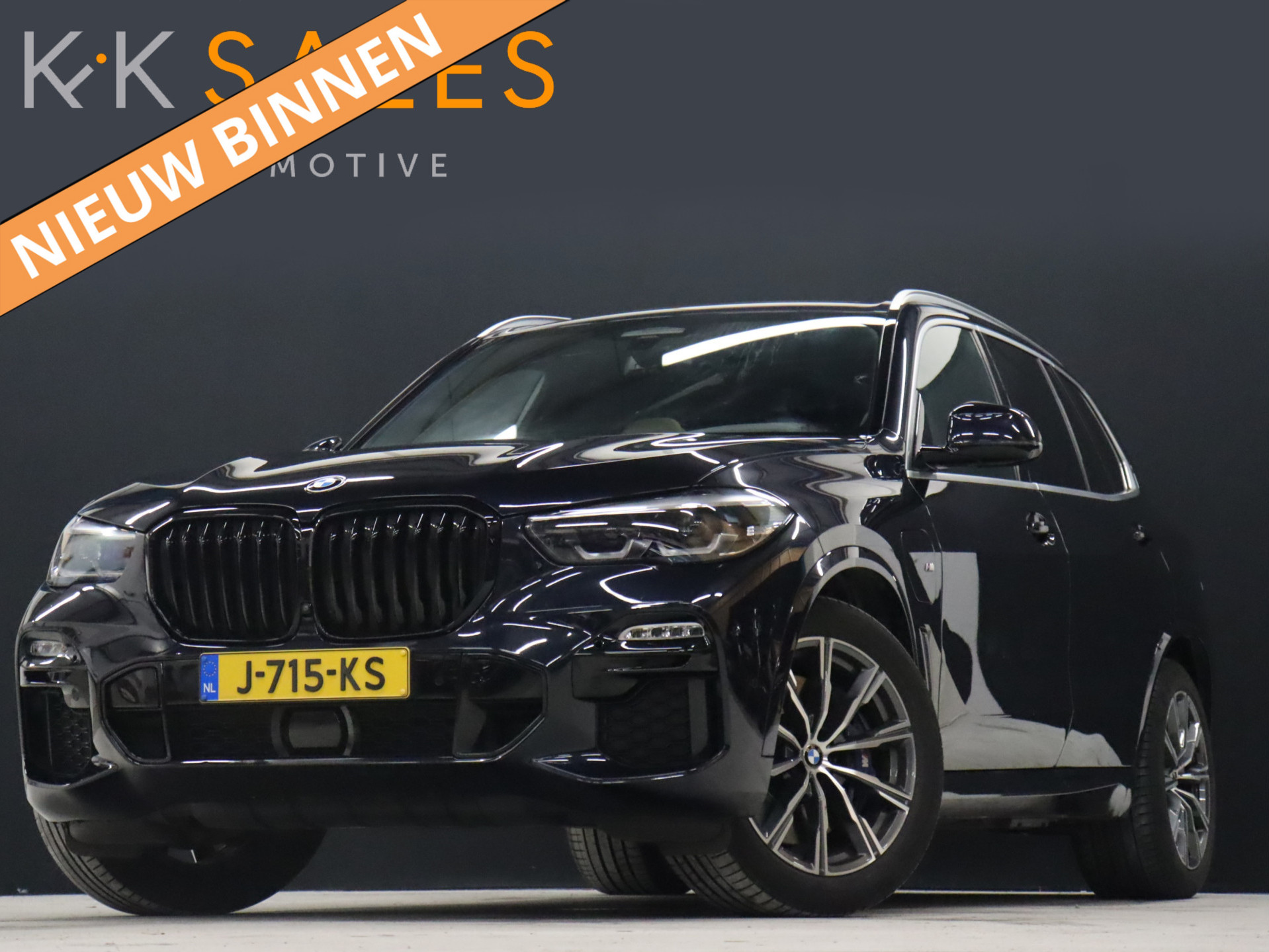 BMW X5 xDrive45e High Executive M Sport [SCHUIFKANTELDAK, ADAPTIVE CRUISE, HEAD UP, APPLE CARPLAY, MEMORYSEATS, 360 CAMERA, FLIPPERS, M PAKKET, VOL LEDER, STOELVERWARMING, NIEUWSTAAT]