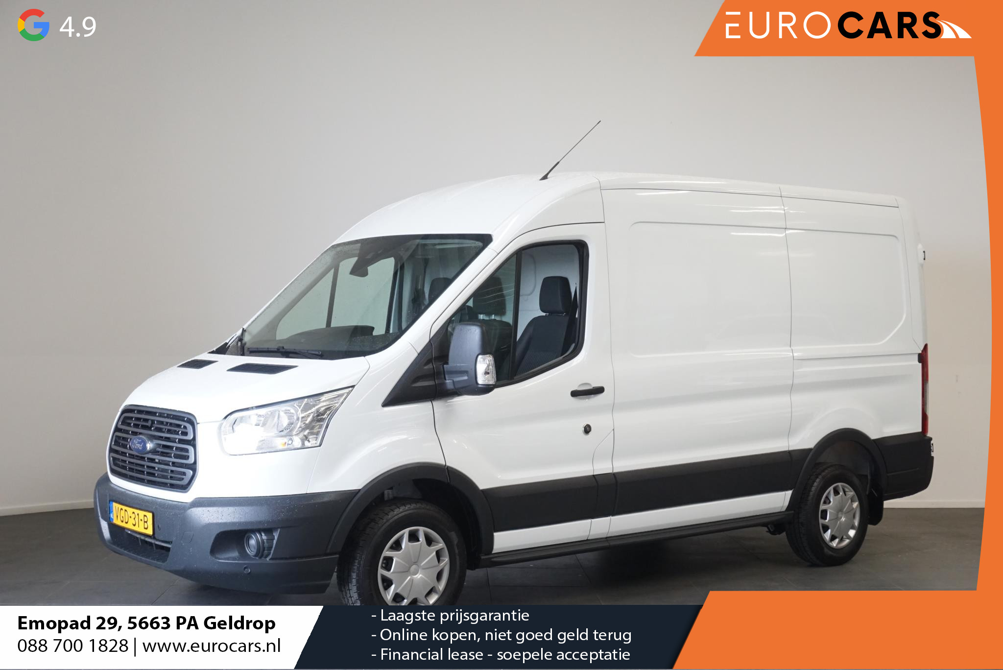 Ford Transit 290 2.0 TDCI L2H2 Trend Airco Navigatie Camera