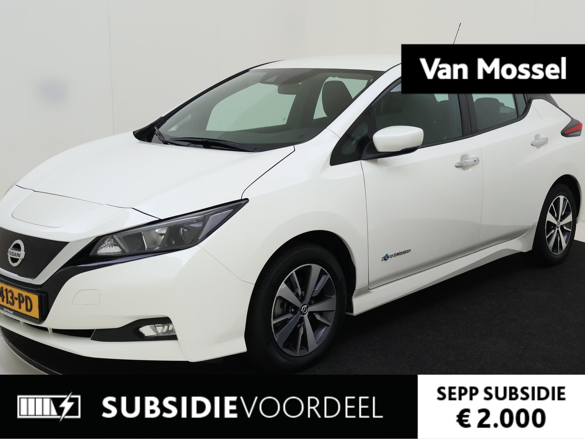 Nissan Leaf Acenta 40 kWh | Adaptive Cruise Control | Camera | Full-Map Navigatie | Blind Spot Warning | 16" LMV