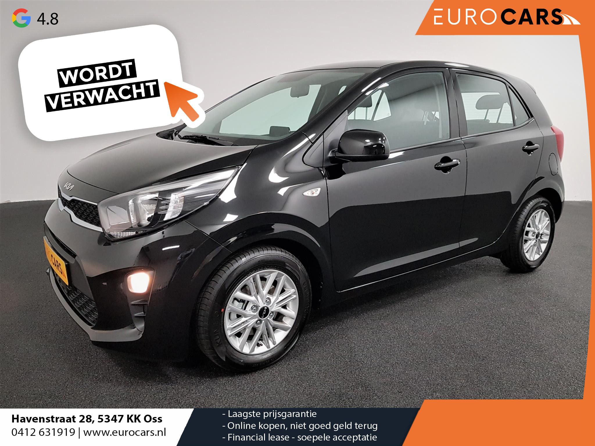 Kia Picanto 1.0 DPi Automaat DynamicLine | Navigatie | Apple Carplay/Android Auto | Airco | Camera | DAB | Lichtmetalen velgen | Bluetooth