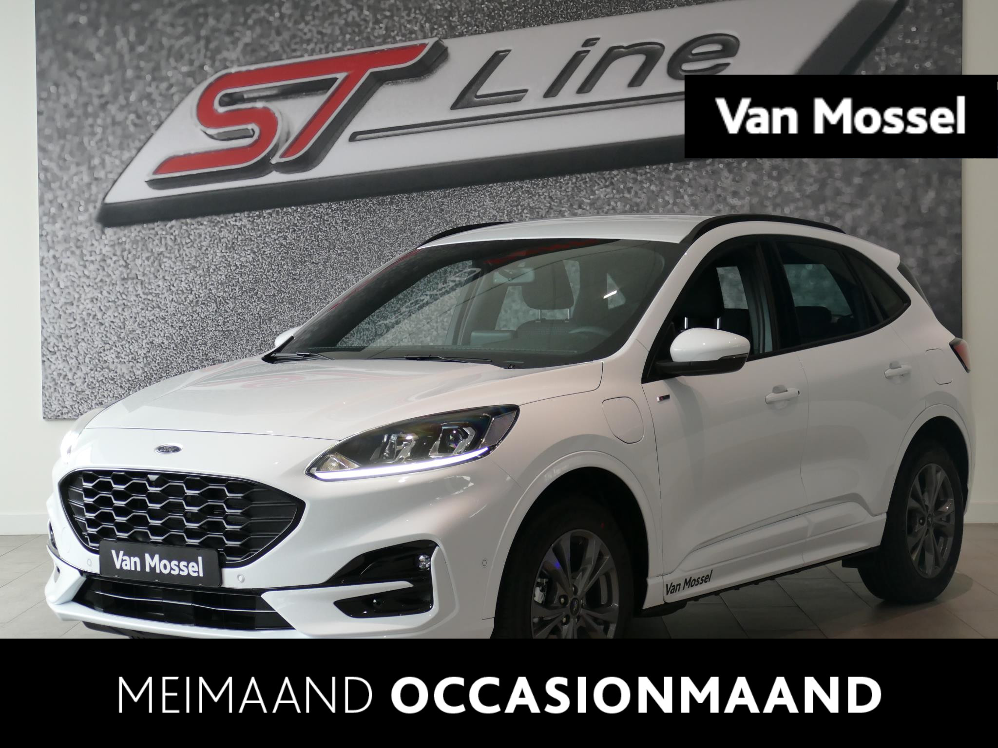 Ford Kuga 2.5 PHEV ST-Line | Driver Assistance Pack | Winter Pack | Frozen White | Demonstratie auto