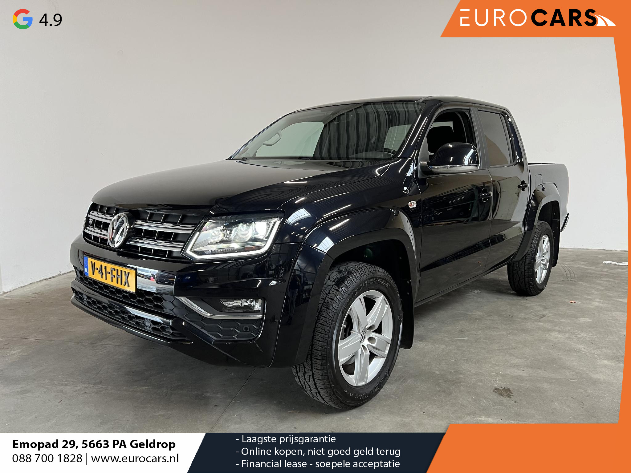 Volkswagen Amarok 3.0 TDI 4Motion Highline Automaat Airco Bluetooth Cruise Navi PDC