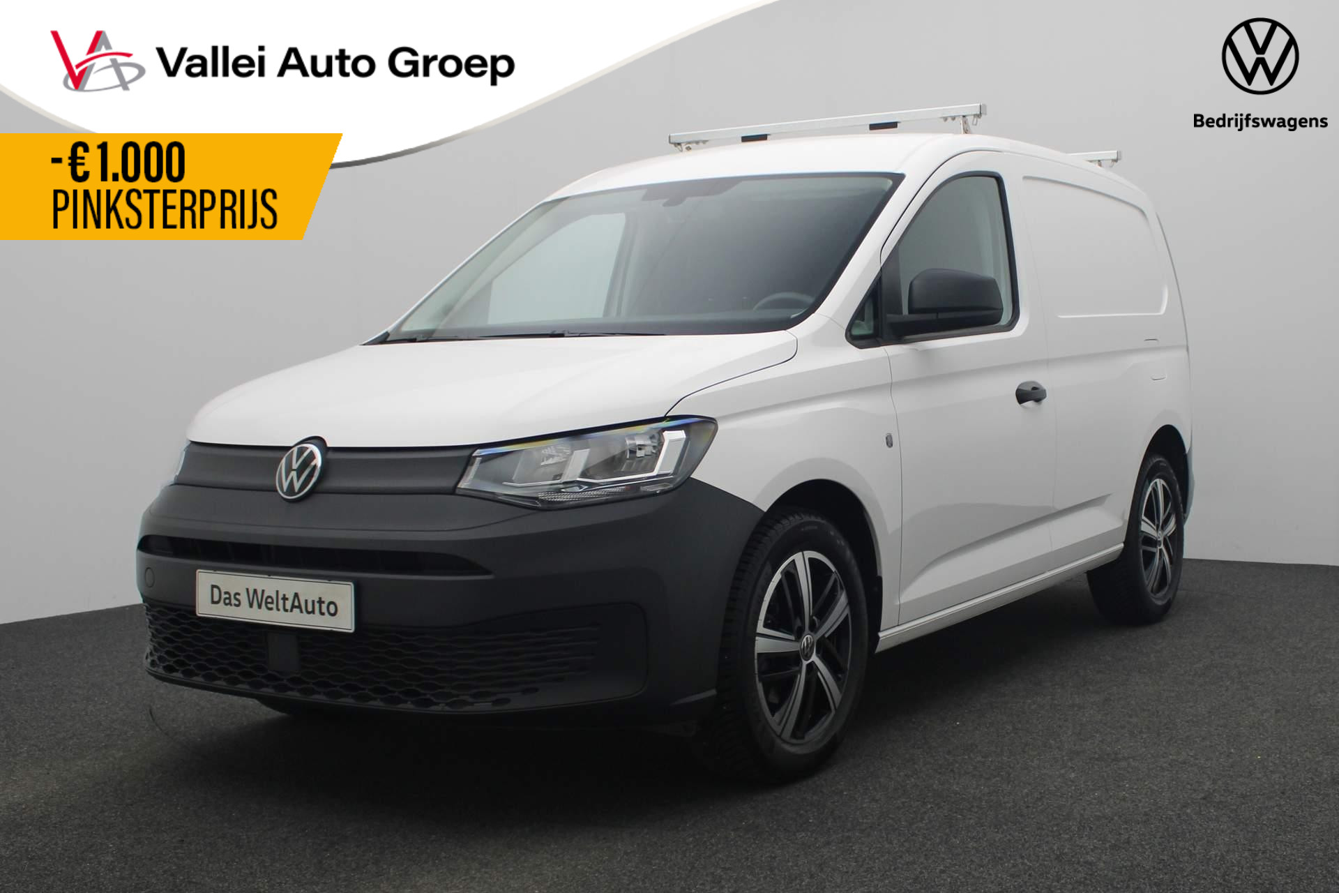 Volkswagen Caddy Cargo 2.0 TDI 75PK Comfort | 17 inch | Airco | Cruise | Apple Carplay / Android Auto | Dakdragers