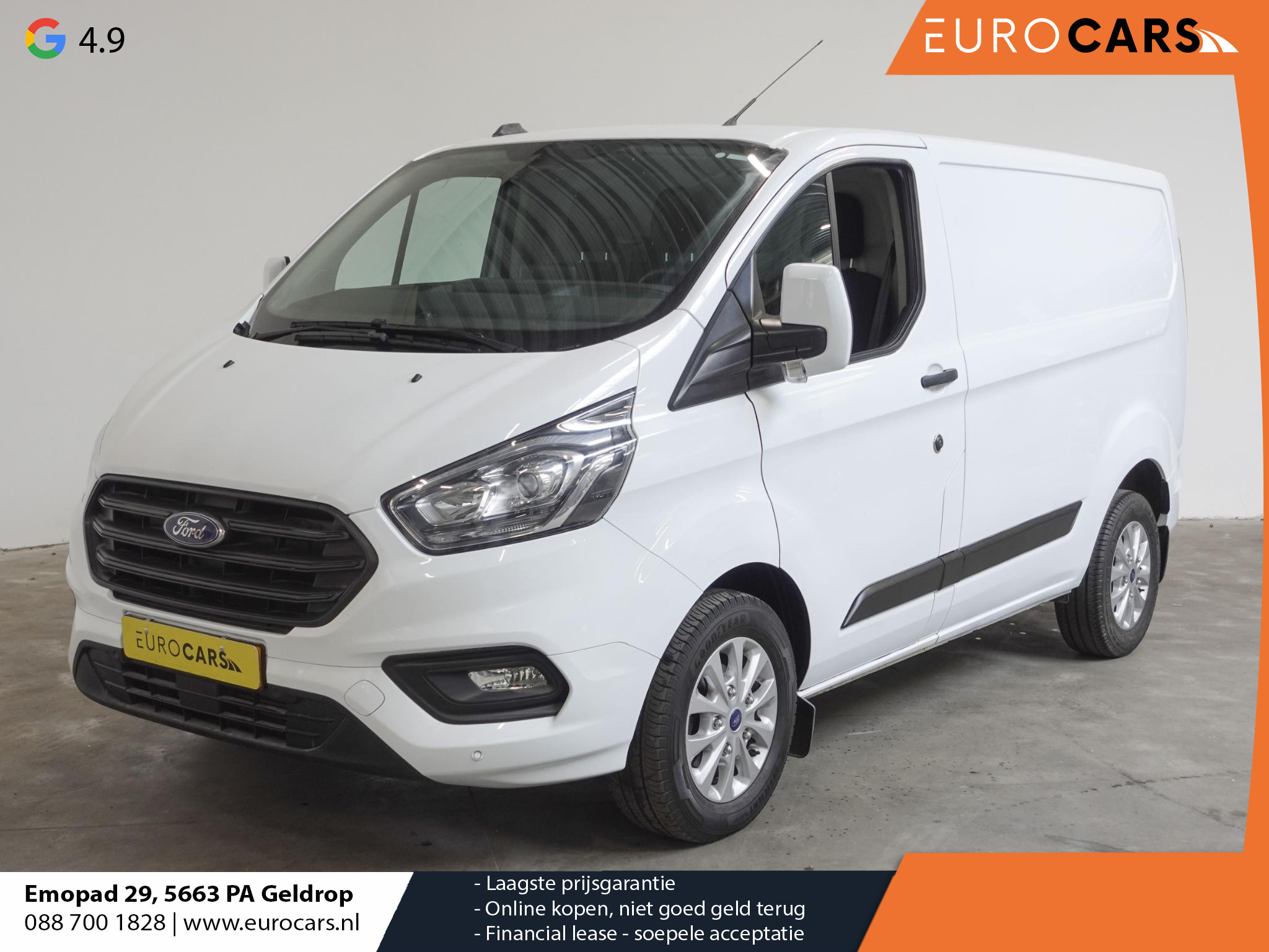 Ford Transit Custom 280 2.0 TDCI L1H1 Trend Navi Airco PDC Bluetooth 3Zits Trekhaak