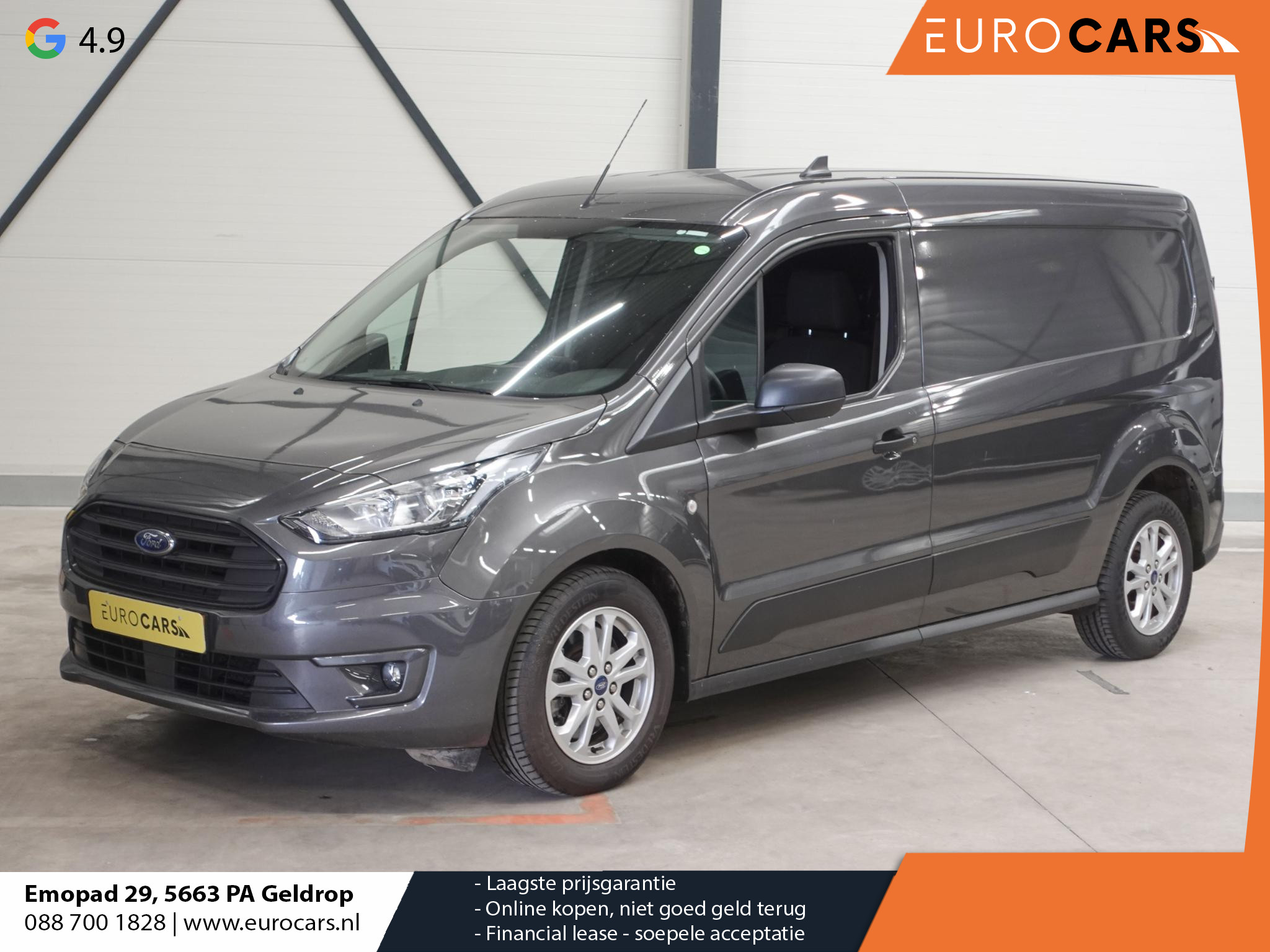 Ford Transit Connect 100pk L2 Trend Airco Navi Trekhaak Cruise