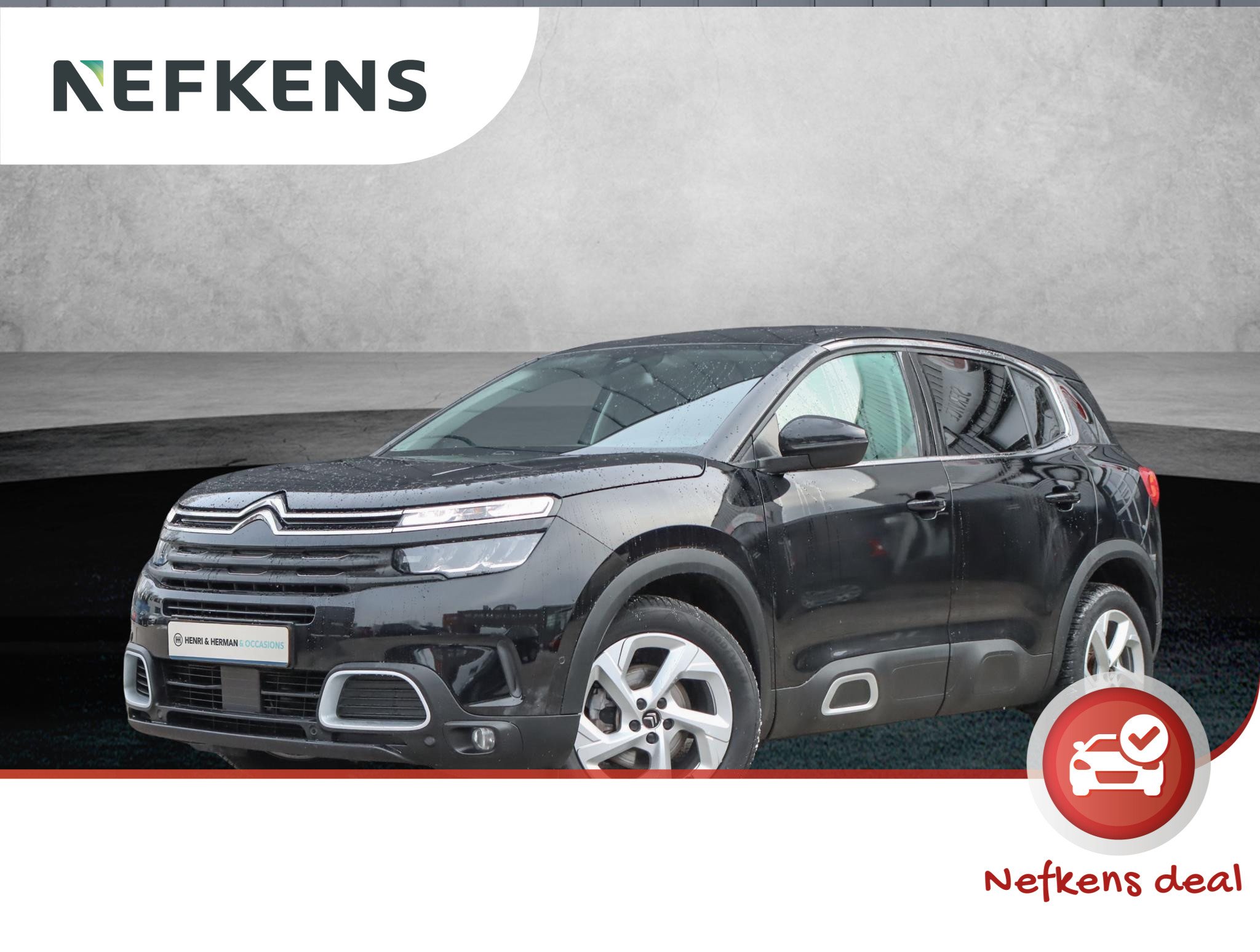 Citroën C5 Aircross 130pk P.T. Business (Camera/1ste eig./P.Glass/LED/18"LMV/NAV.)