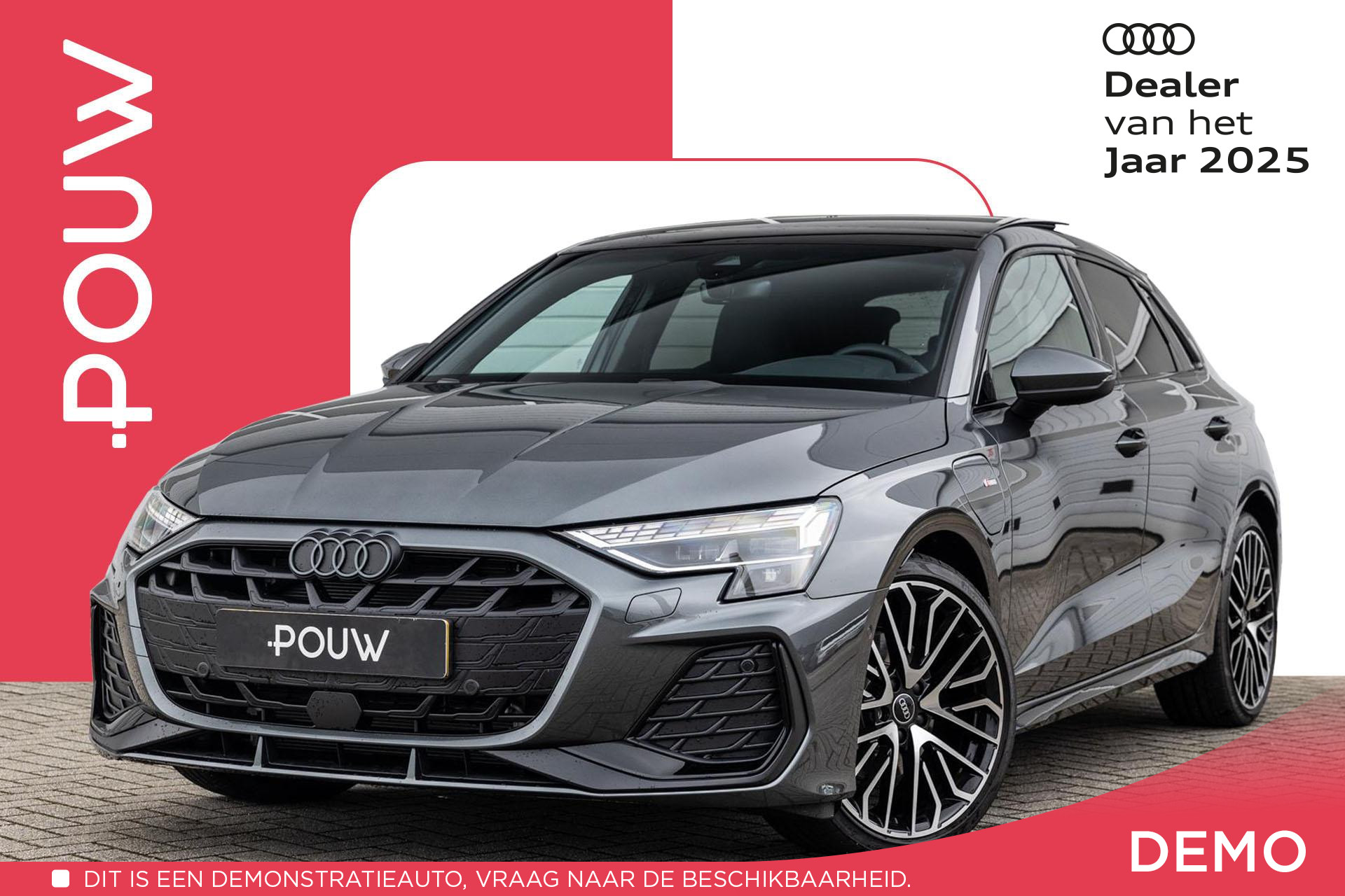 Audi A3 Sportback 40 TFSIe 204pk S-Line Edition | Panoramadak | SONOS | 19" LMV