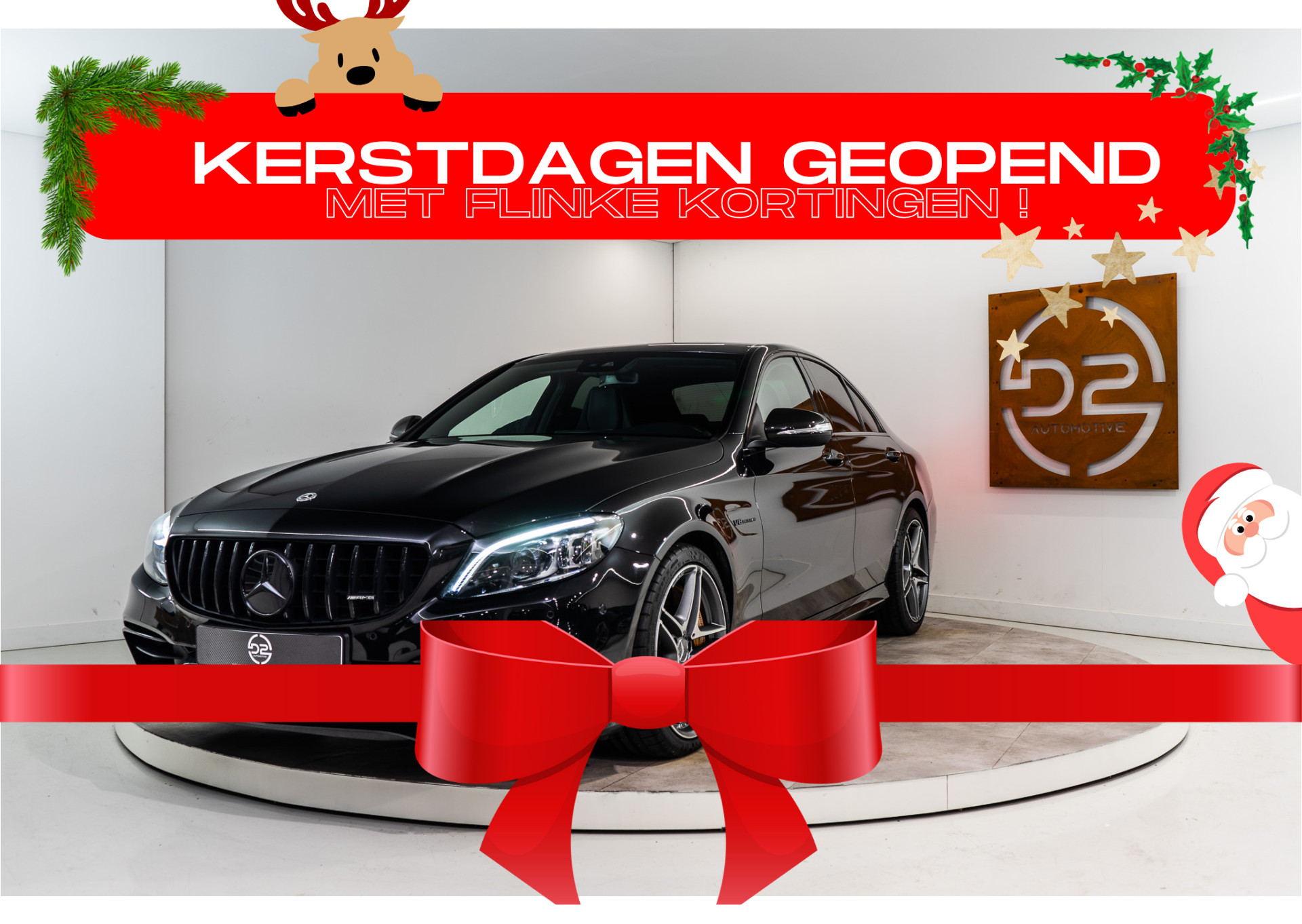 Mercedes-Benz C-Klasse AMG 63 S Premium+ 510PK Facelift | Kuip | Burmester | Keramisch | Pano | Kleppen | 12 MND Garantie