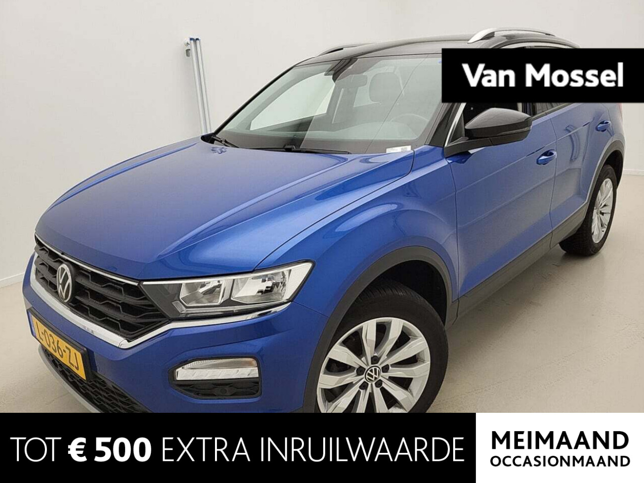 Volkswagen T-Roc 1.0 TSI Style Business 110 PK | Airco | Navigatie | Cruise Control | Achteruitrijcamera | Parkeersensoren voor- en achter | Digitale Cockpit Pro | Lichtmetalenvelgen |
