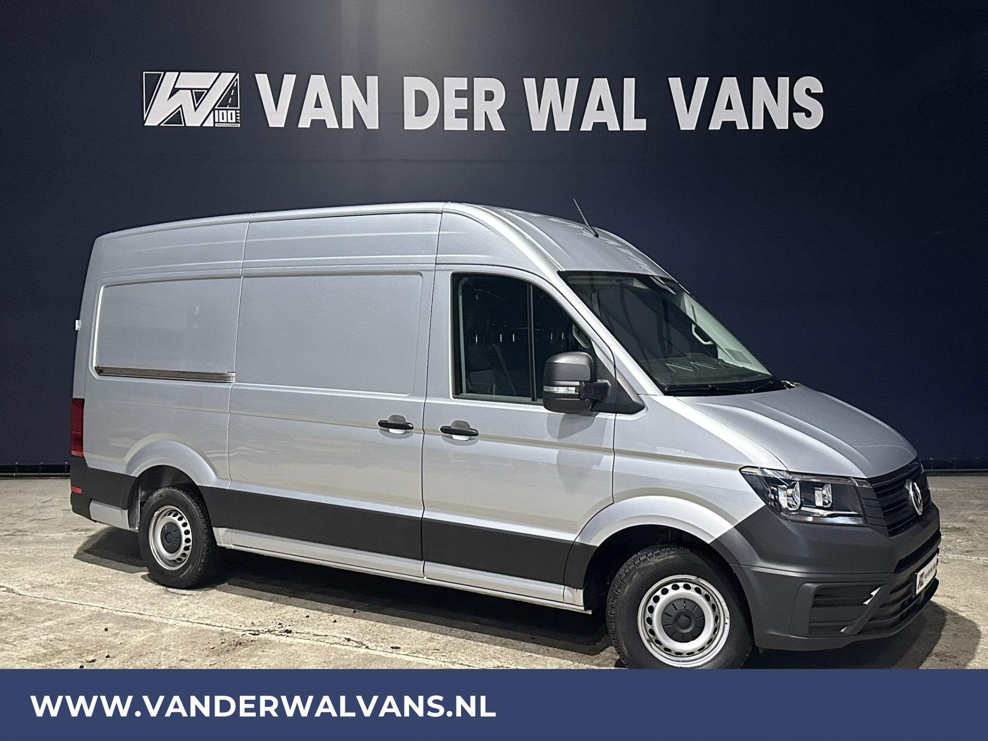 Volkswagen Crafter 2.0 TDI 141pk L3H3 L2H2 Euro6 Airco | Navigatie | Apple Carplay | Cruisecontrol Android Auto, Bijrijdersbank