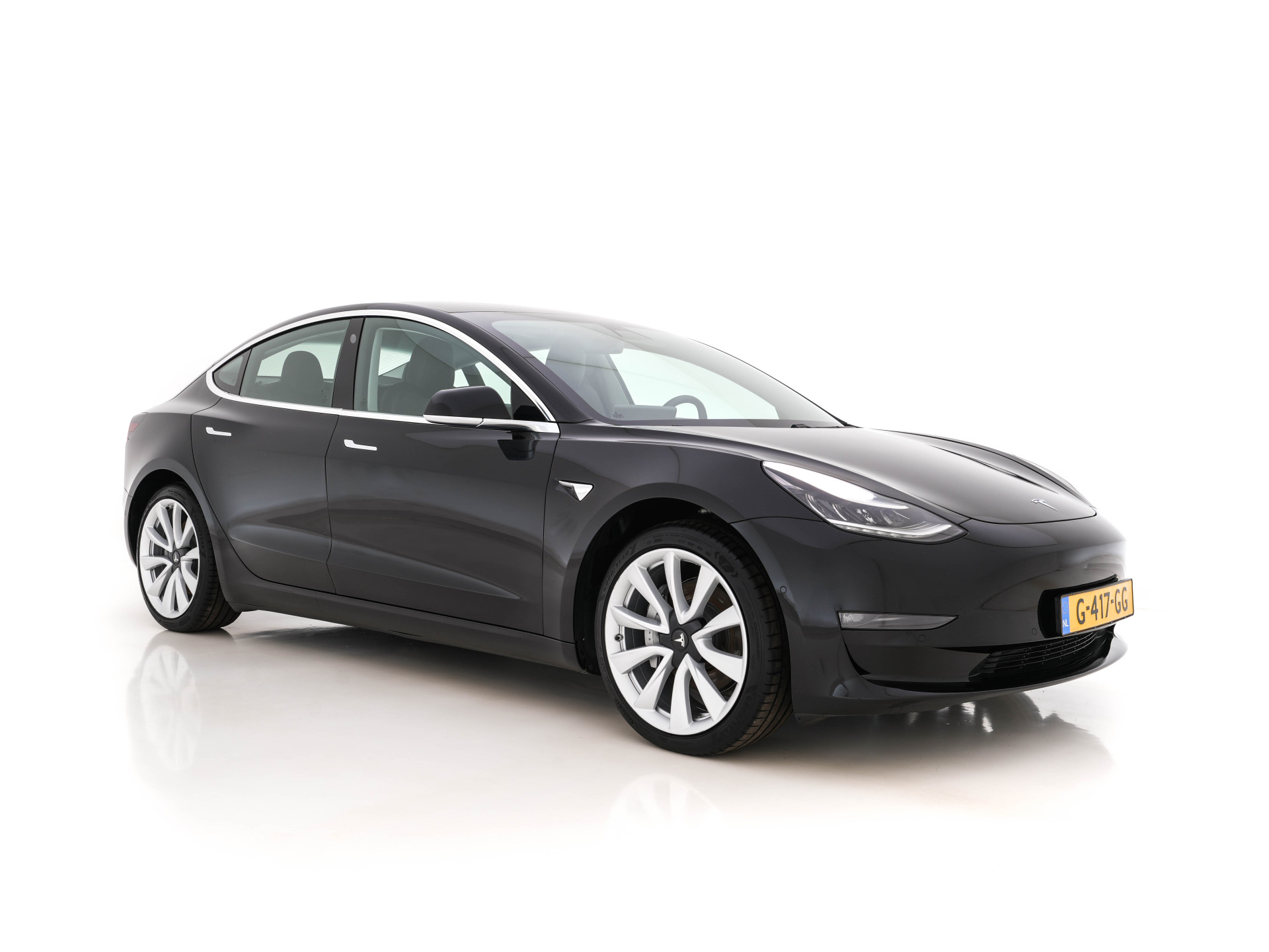 Tesla Model 3 Long Range AWD 75 kWh [ 3-Fase ] (INCL-BTW) Aut. *PANO | AUTO-PILOT | NAPPA-FULL-LEATHER | KEYLESS | FULL-LED | MEMORY-PACK | SURROUND-VIEW | DAB | APP-CONNECT | VIRTUAL-COCKPIT | LANE-ASSIST | COMFORT-SEATS | 19"ALU*