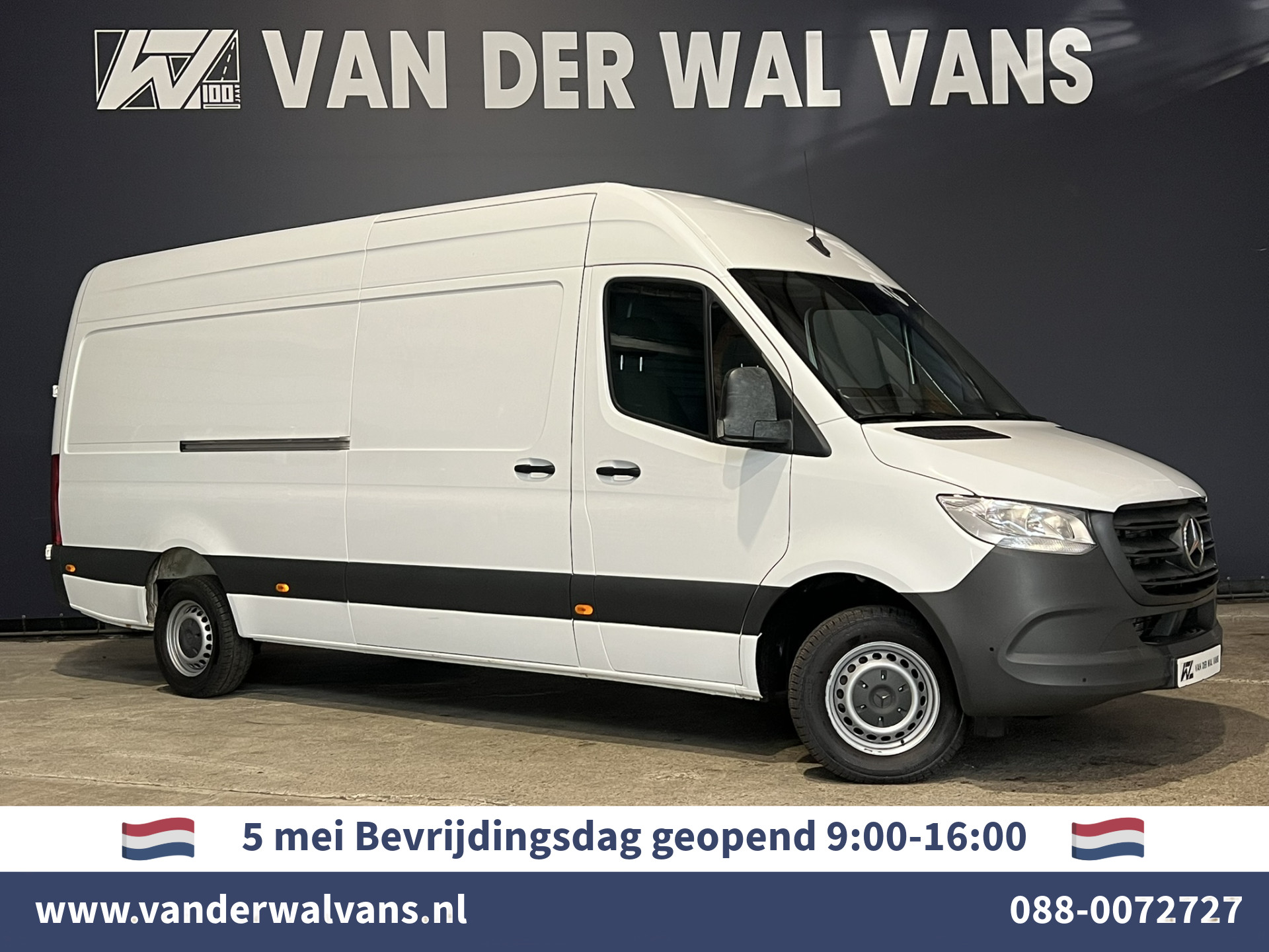 Mercedes-Benz Sprinter 317 CDI 170pk L3H2 Euro6 Airco | Camera | Apple Carplay | Android Auto Parkeersensoren
