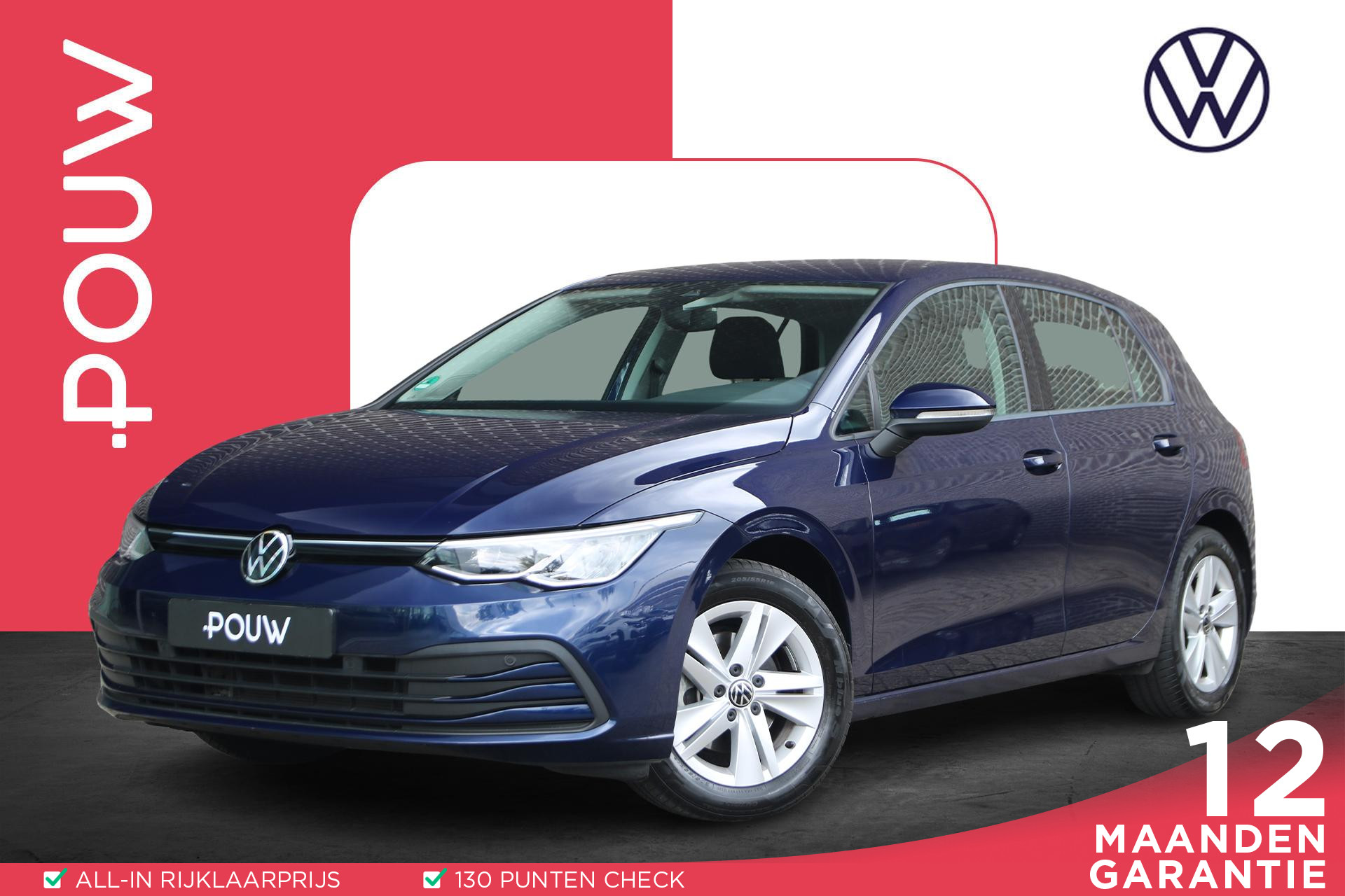 Volkswagen Golf 1.0 TSI Life | Trekhaak | Navigatie | Volautomatische airconditioning