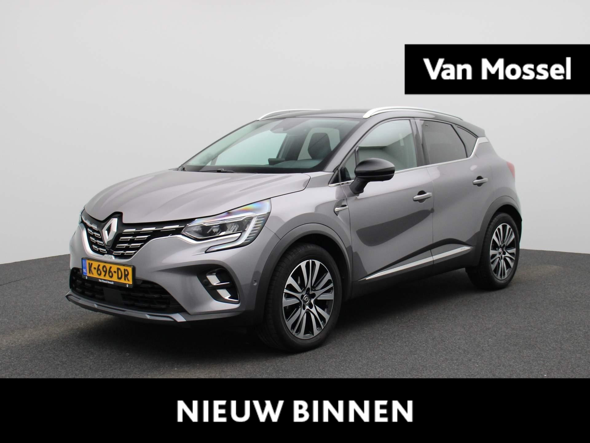 Renault Captur 1.3 TCe 130 Initiale Paris | Lederen Bekleding | BOSE Premium Sound | Elektrisch Wegklapbare Trekhaak | Stoel- & Stuurwielverwarming | 360-graden Camera | Adaptieve Cruise Control | 18" LMV