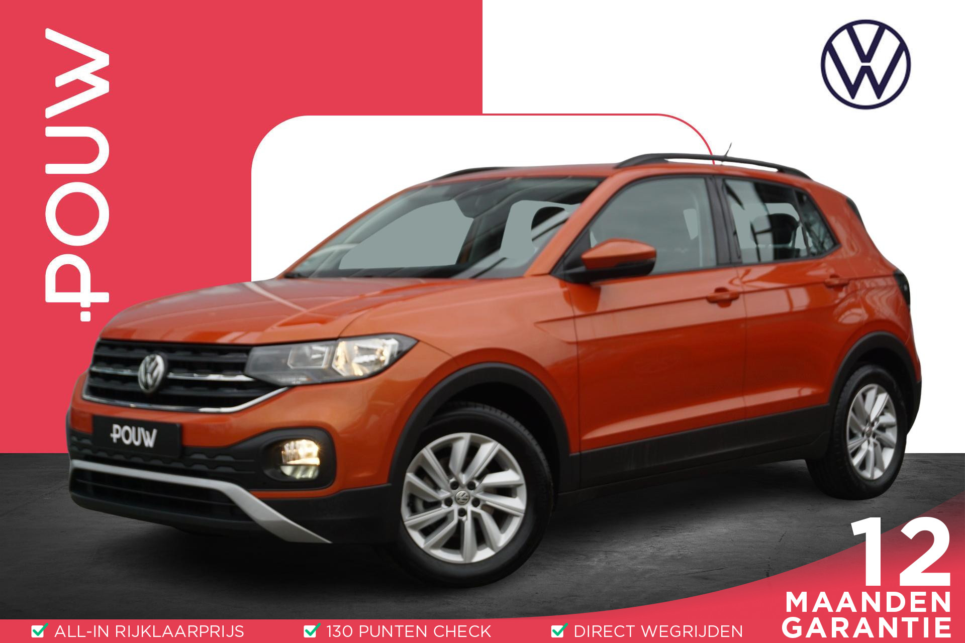 Volkswagen T-Cross 1.0 TSI 95pk Life | Achteruitrijcamera | Dodehoekdetectie | Adaptive Cruise