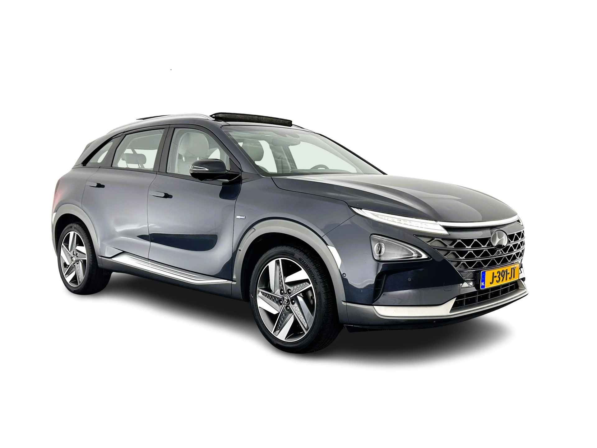 Hyundai Nexo FCEV Plus Pack (INCL-BTW) (WATERSTOF) *PANO | NAPPA-FULL-LEATHER | NAVI-FULLMAP | ADAPT.CRUISE |  FULL-LED | KEYLESS | DAB |  KRELL-AUDIO | DIGI-WIDESCREEN-COCKPIT | SURROUND-VIEW | SHIFT-PADDLES | COMFORT-