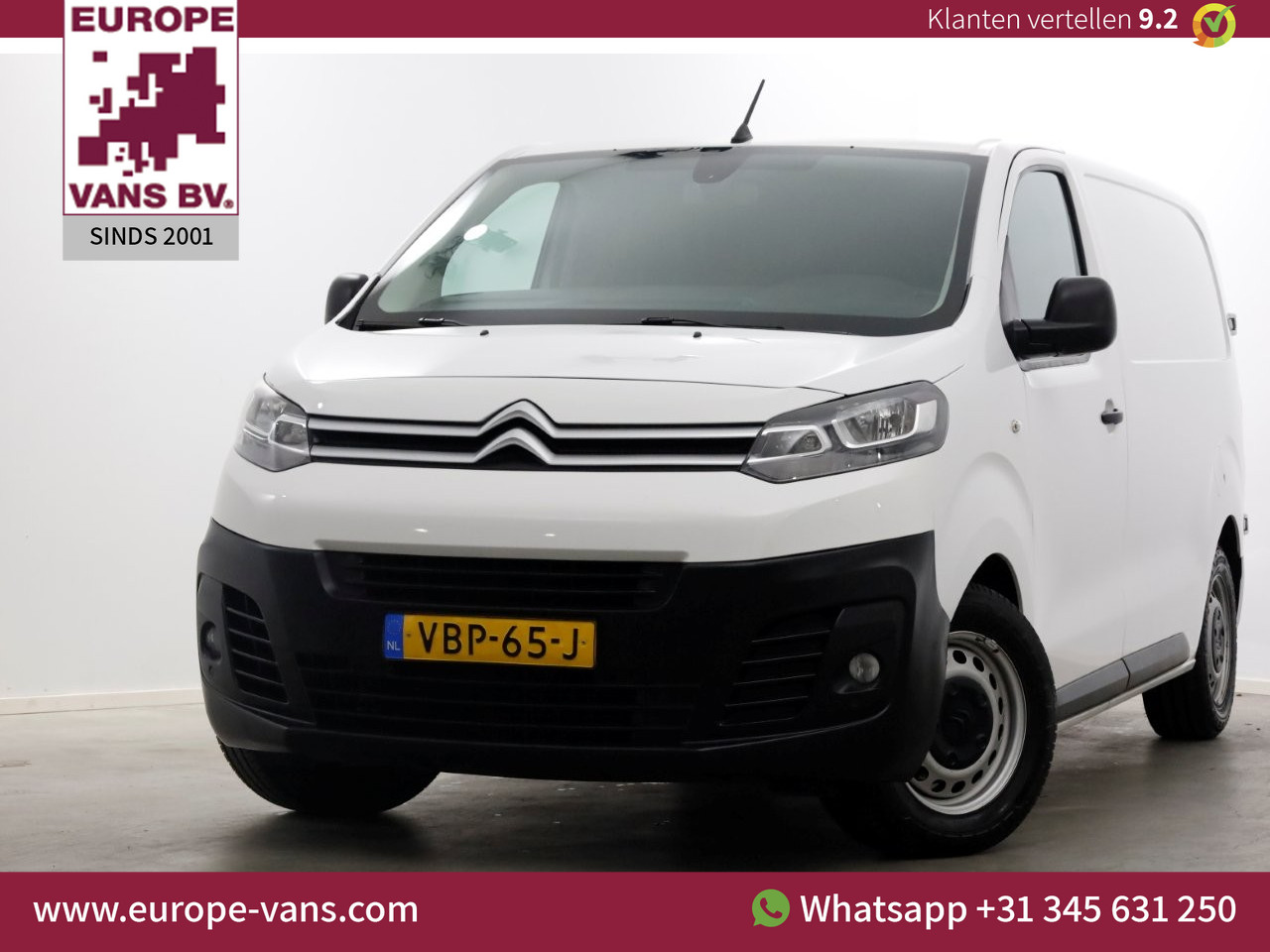 Citroën Jumpy 1.6 BlueHDI E6 M Club Airco/Navi 08-2019