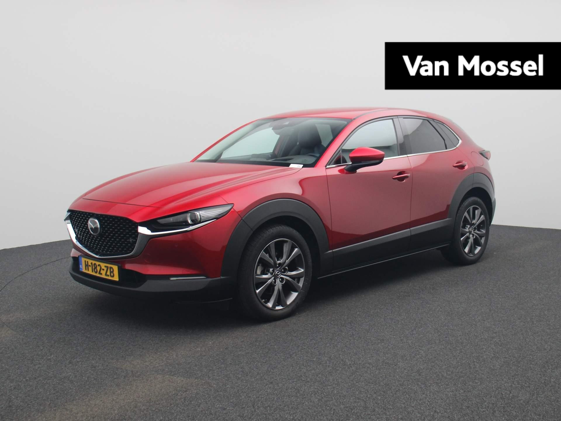 Mazda CX-30 2.0 e-SkyActiv-X M Hybrid Luxury | AUTOMAAT | NAVIGATIE | HEAD UP DISPLAY | ACHTERUITRIJCAMERA | BOSE AUDIO | ELEKTRISCHE ACHTERKLEP | LED KOPLAMPEN | ADAPTIVE CRUISE CONTROL | LEDER | STUUR+STOELVERWARMING | ELEKTRISCHE BESTUURDERSSTOEL MET GEHEUGEN |