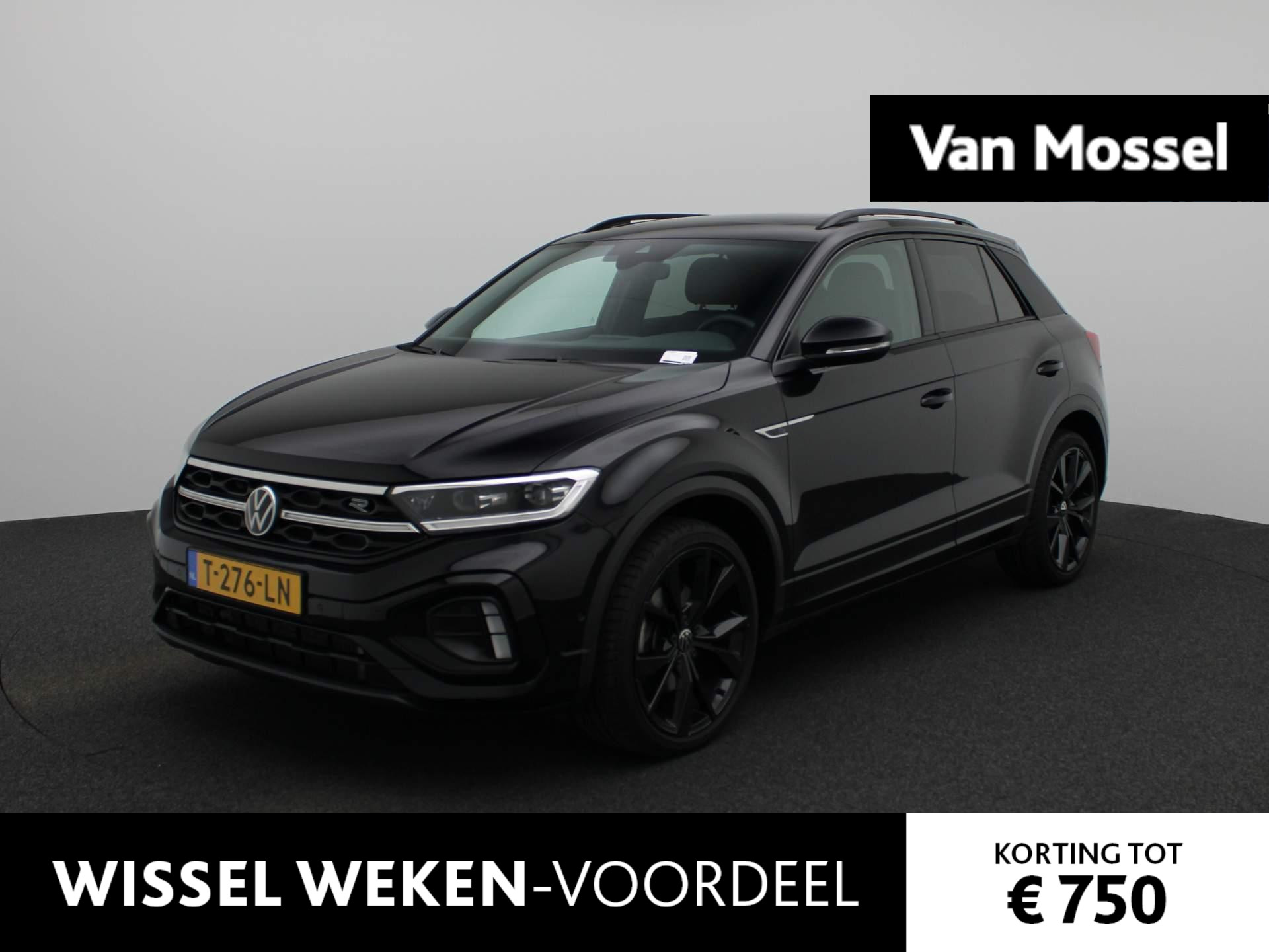 Volkswagen T-Roc 1.5 TSI R-Line 150 PK | Automaat | Navigatie | Achteruitrijcamera | Panoramadak | Keyless | Parkeersensoren | Stoelverwarming | Dodehoeksensoren | Black Style | LED Matrix | Trekhaak | Adaptive Cruise Control | Digital Cockpit |