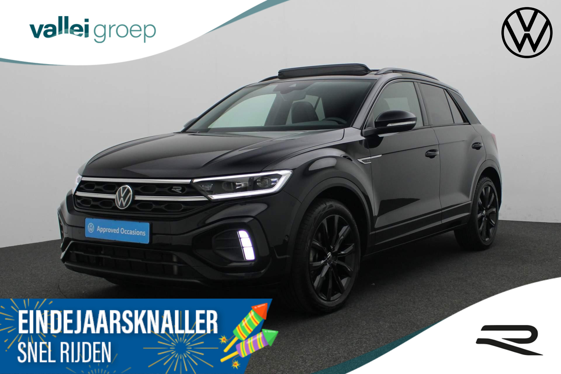 Volkswagen T-Roc 1.5 TSI 150PK DSG R-Line | Pano | Camera | Stoelverwarming | Navi | ACC | Keyless | Sportonderstel | Topsportstoelen | Digital Cockpit Pro