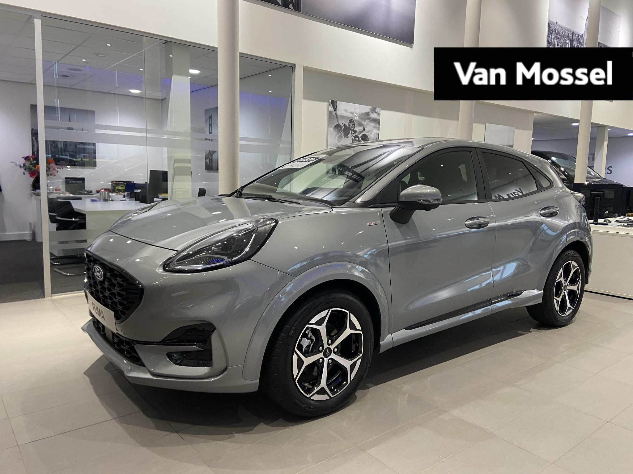 Ford Puma 1.0 EcoBoost Hybrid ST-Line | voorstoelen verwarmd | verwarmde voorruit | Stuurwiel verwarmd | cruise control adaptief | 360 Camera | keyless entry | draadloze telefoonlader