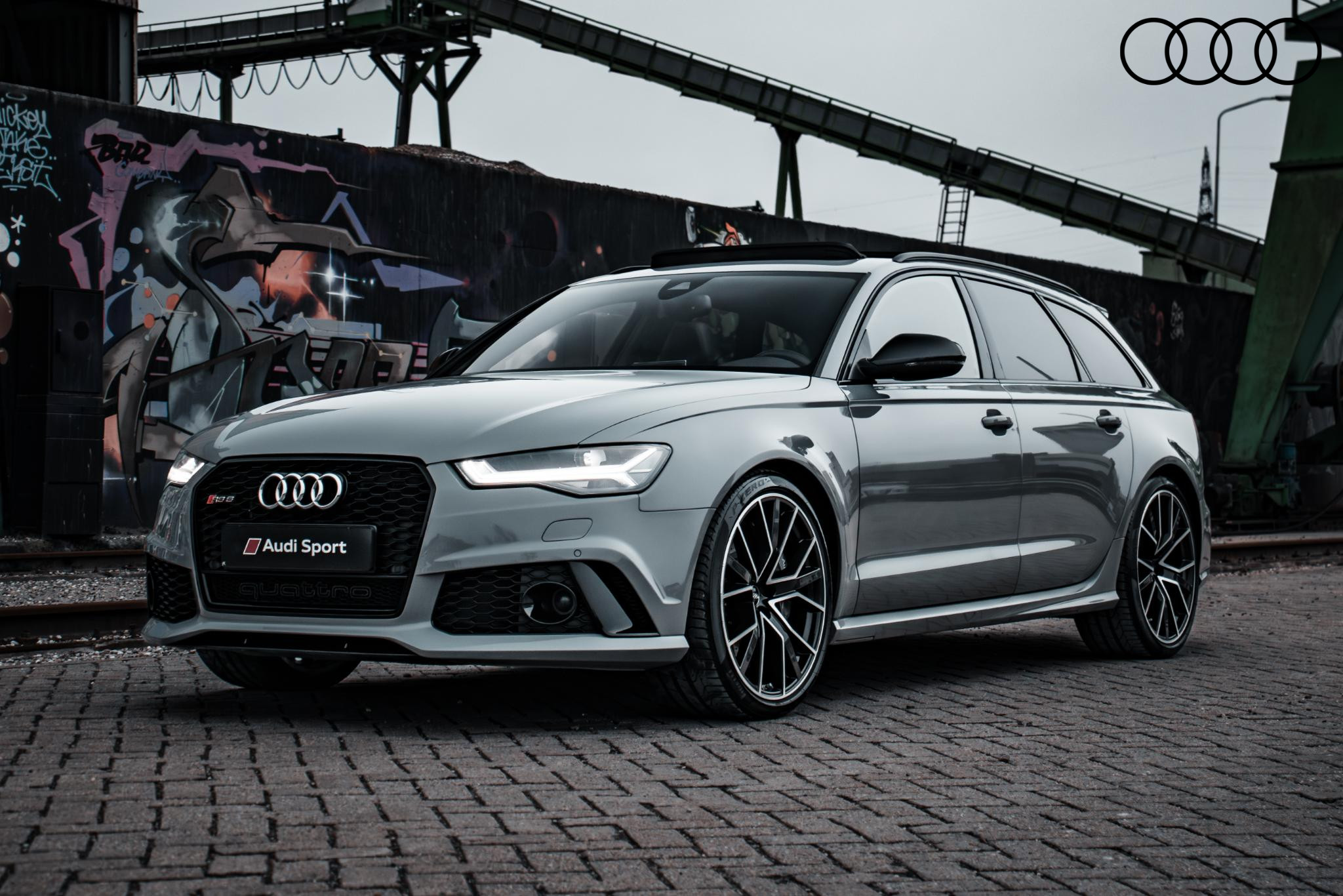 Audi RS6 Avant 4.0 TFSI 605PK tiptronic quattro performance Pro Line Plus | Keramische remmen | Pano | Valcona leder | Stoel-/achterbankverwarming | Matrix LED