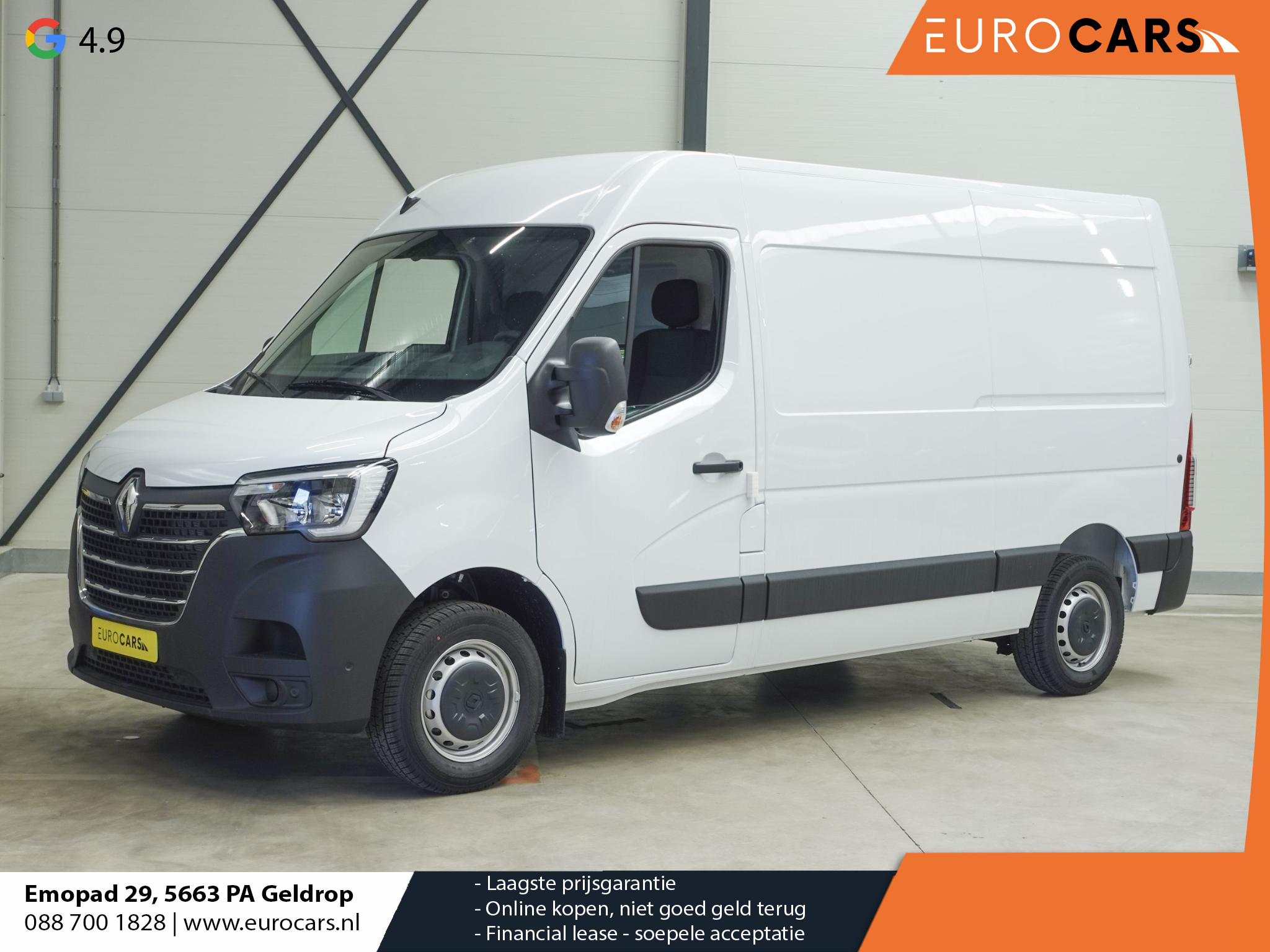 Renault Master T33 2.3 dCi 135PK L2H2 BPM VRIJ! Airco Cruise control Parkeersensoren Navigatie Trekhaak