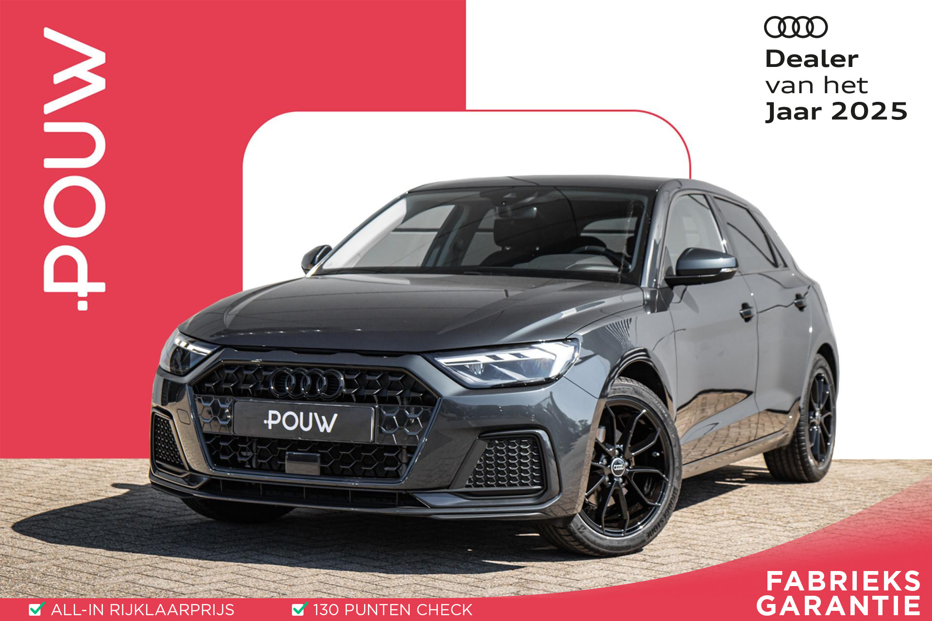 Audi A1 Sportback 30 TFSI 110pk S-tronic Advanced Edition | 17" LM Velgen | Airco | PDC Voor & Achter | Apple Carplay/Android Auto