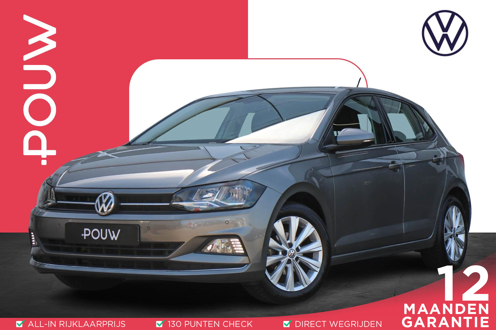 Volkswagen Polo 1.0 TSI 95pk Highline | Navigatie | Parkeersensoren | Stoelverwarming | Climate Control