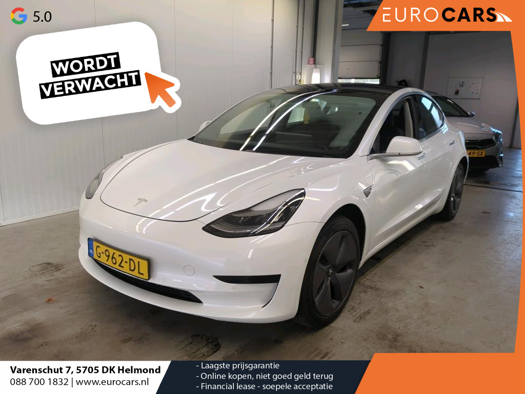 Tesla Model 3 Standard RWD Plus 60 kWh Autopilot Navi PDC VA 360 Camera Leder Panodak 18" velgen