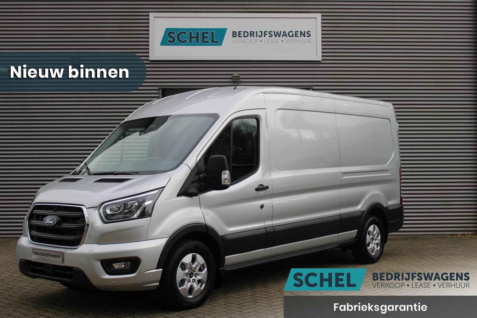 Ford Transit 350 2.0 TDCI L3H2 Limited 165pk - Adaptive Cruise - Luchtvering - Blind Spot - 360 camera - Navigatie - Stoelverwarming - Trekhaak - Rijklaar