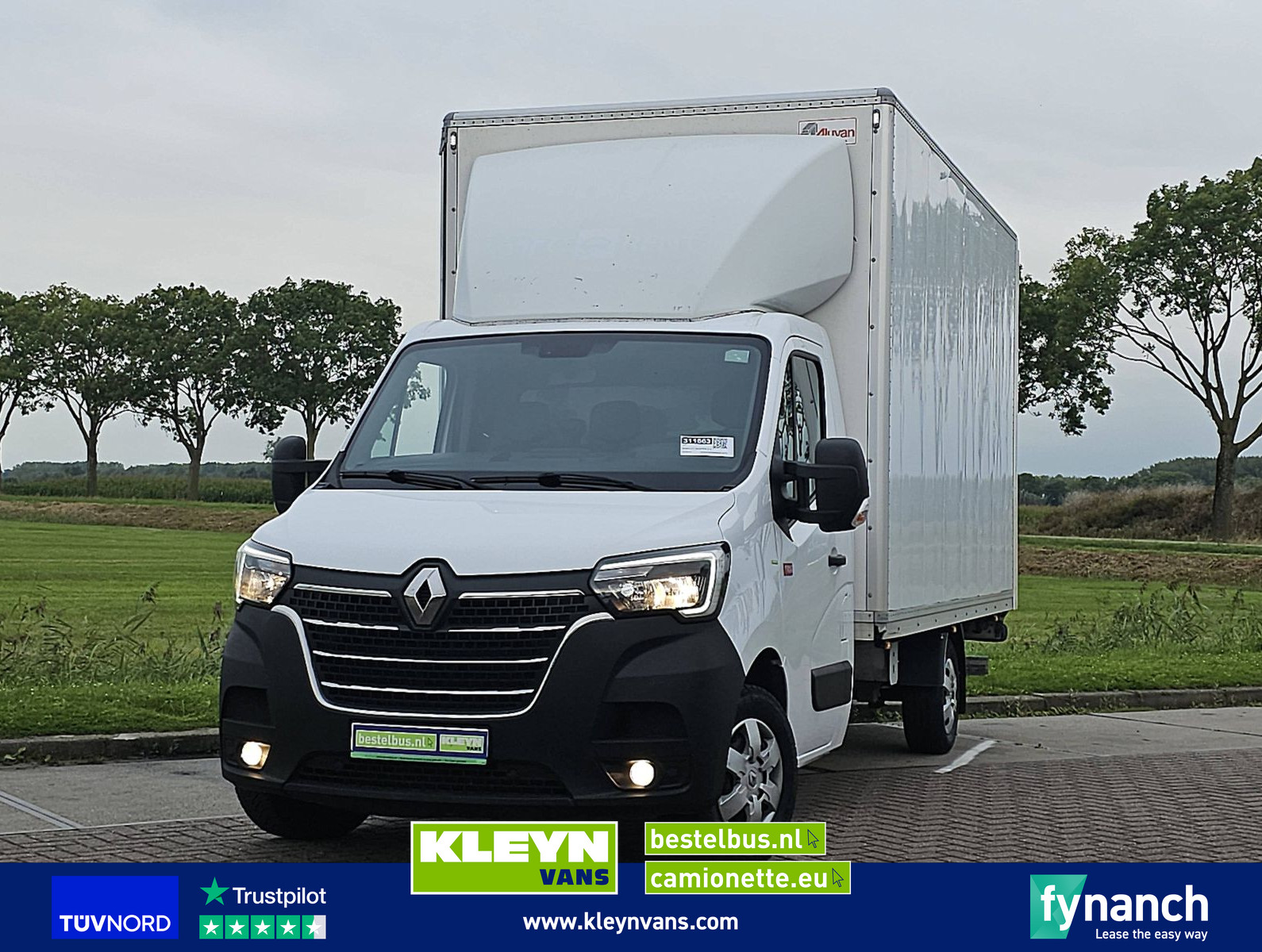 Renault Master 2.3 bakwagen schuifzeil!