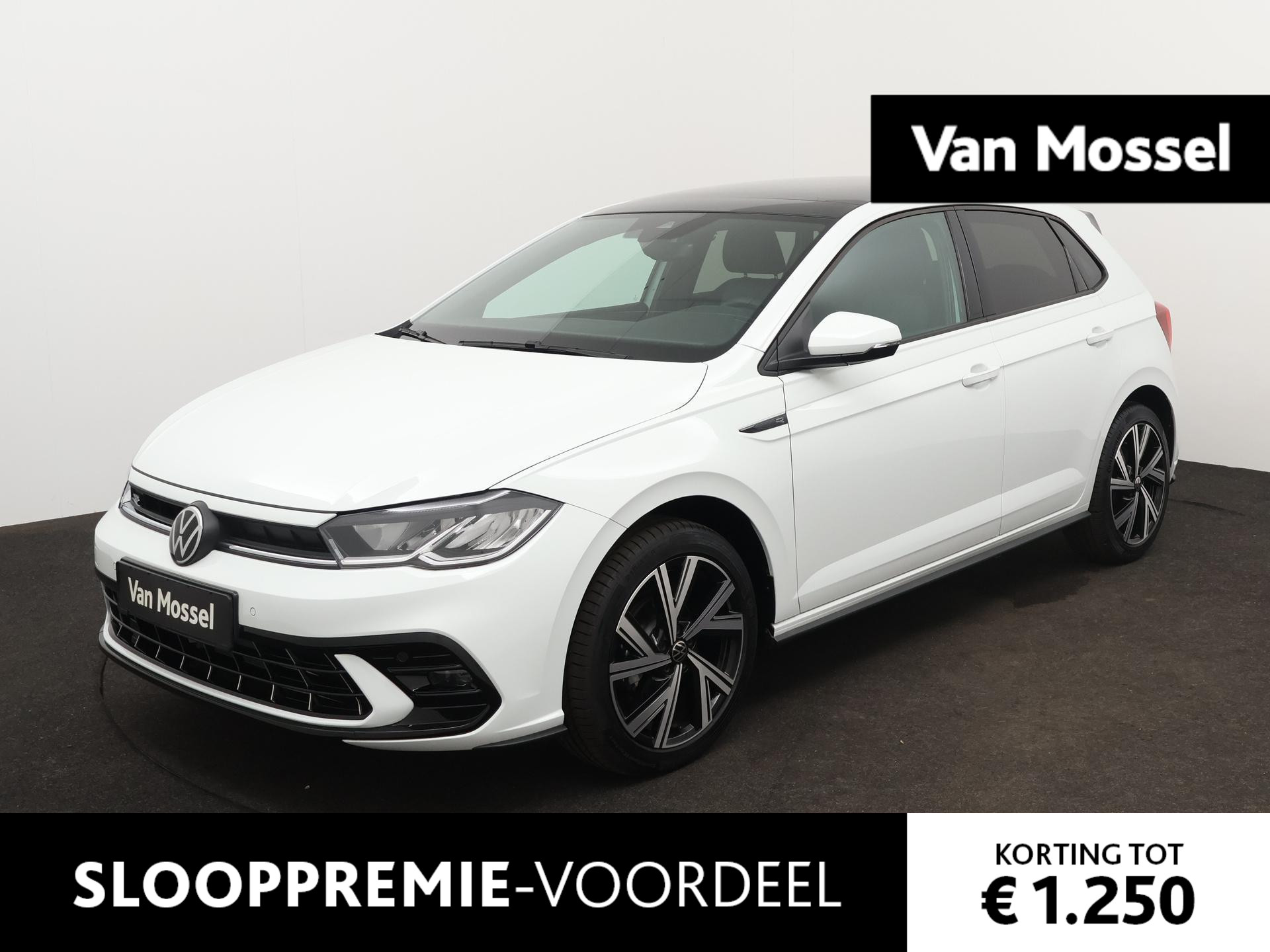 Volkswagen Polo 1.0 TSI R-Line Business | VIRTUAL COCKPIT | PANORAMADAK | TRAVEL ASSIST | STOELVERWARMING | CLIMATE CONTROL | ADAPTIEVE CRUISE CONTROL | NAVIGATIE | APPLE CARPLAY - ANDROID AUTO | PARKEERSENSOREN VOOR + ACHTER | DAB | LED |