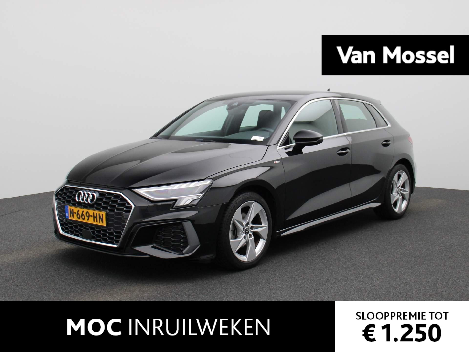 Audi A3 Sportback 30 TFSI S edition | Automaat | Audi Drive Select | Sfeer Verlichting | Stoel Verwarming | Virtual Cockpit | LED V+A | 12 Maanden BOVAG Garantie |