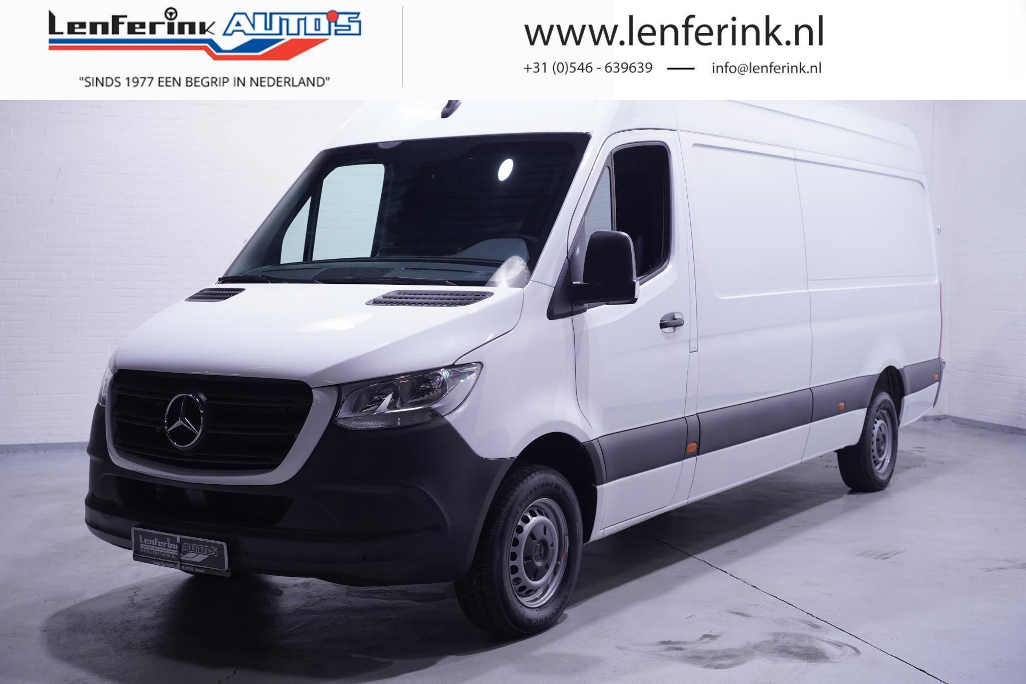 Mercedes-Benz Sprinter 317 CDI 170 pk L3H2 Automaat Airco, Camera PDC V+A, Apple Carplay, Laadruimte Pakket, Geveerde Stoel, 3-Zits