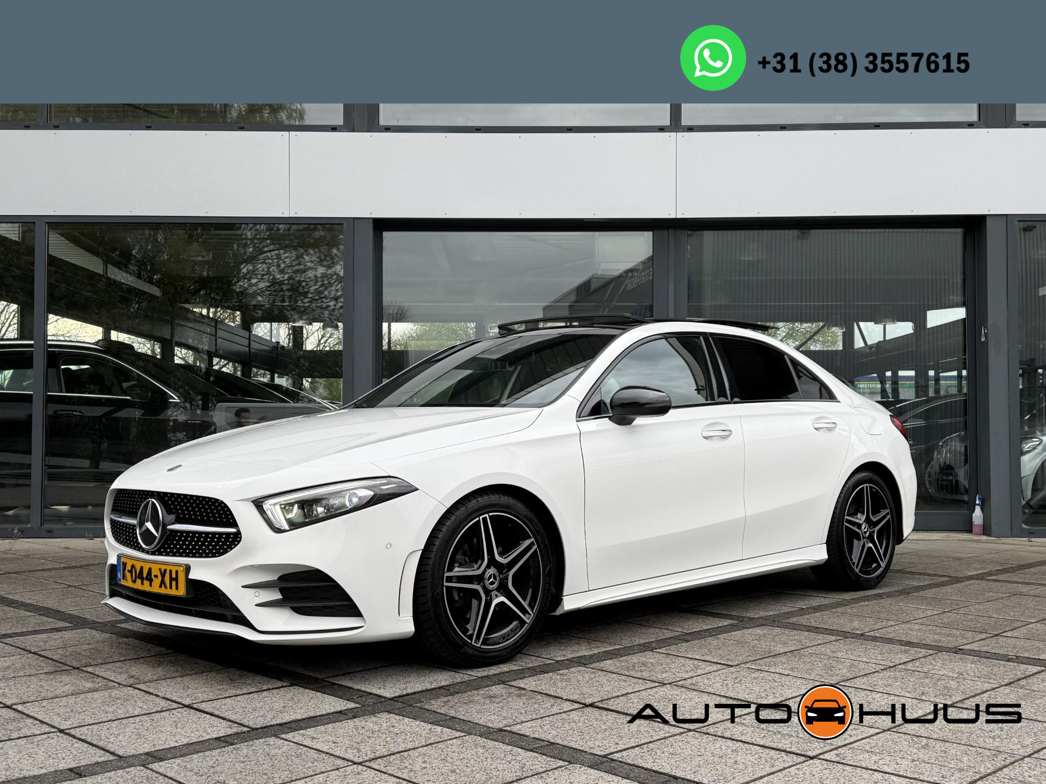 Mercedes-Benz A-Klasse 180 Aut. Business Sol. AMG | Panorama | Matrix-Led | Sfeer | Memory | Burmester |