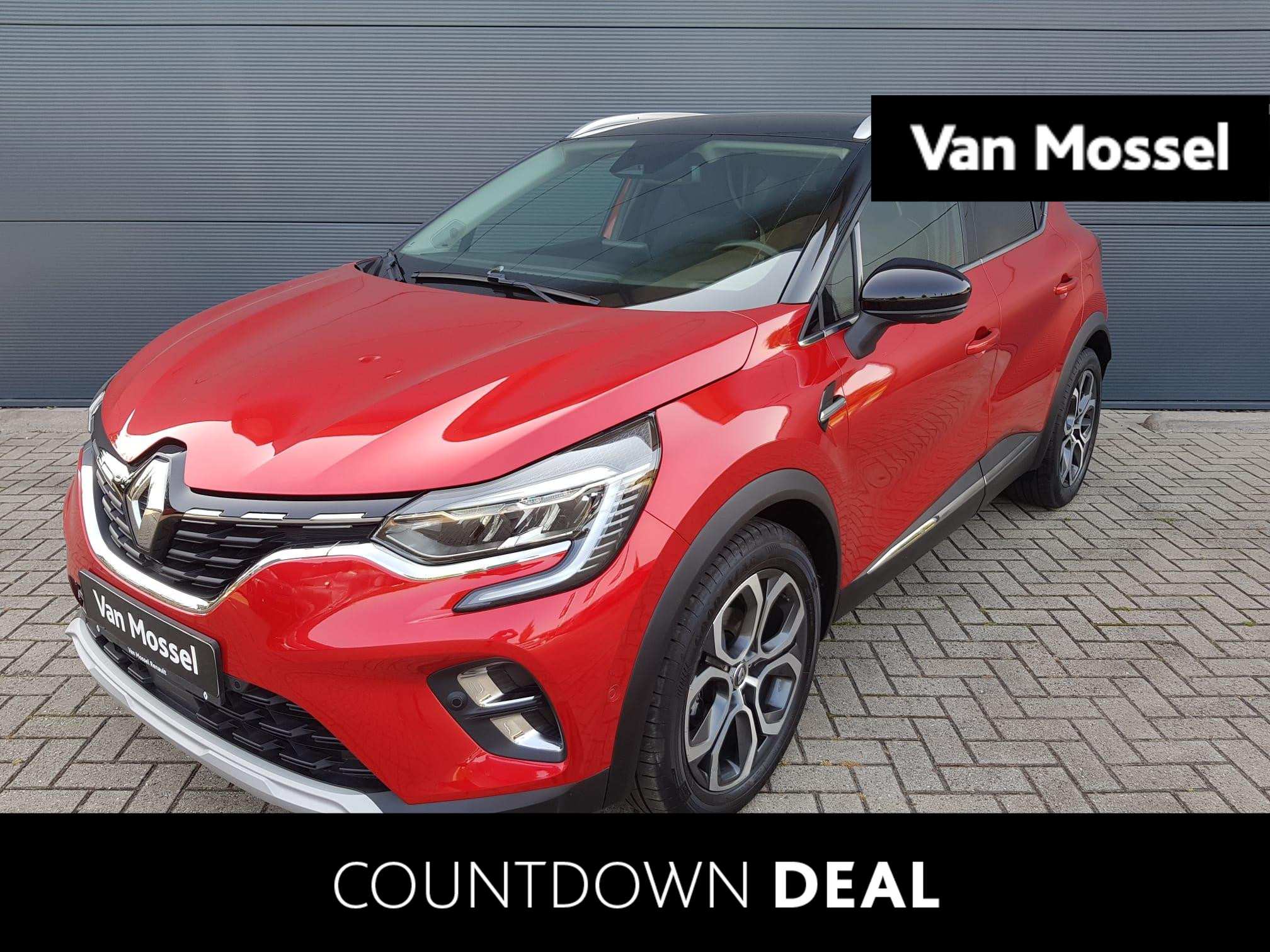 Renault Captur 1.0 TCe 100Pk Edition One | Groot Navigatie | Climate Control | Cruise Control | Bose Premium Audio | Parkeer Assistent | Parkeersensoren incl. Camera | Apple Carplay/Android Auto | Dakrelings |