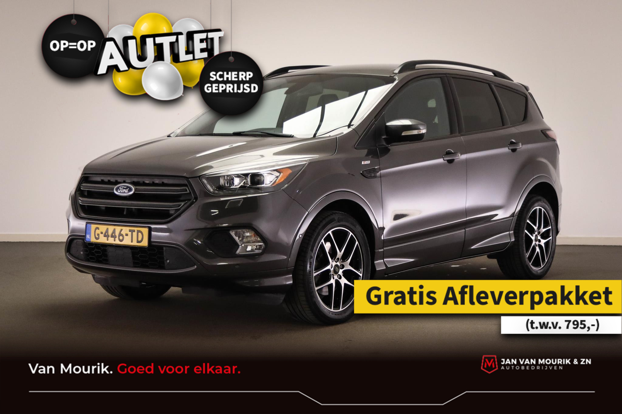 Ford Kuga 1.5 EcoBoost ST Line | WINTER PACK | STANDKACHEL | NAVIGATIE | APPLE | PARK ASSIST | CAMERA | TREKHAAK