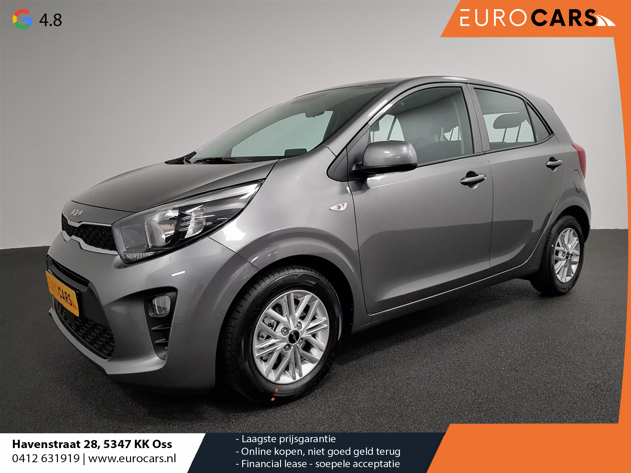 Kia Picanto 1.0 DPi Automaat DynamicLine | Navigatie | Apple Carplay/Android auto | Airco | Camera | DAB | Lichtmetalen velgen | Bluetooth