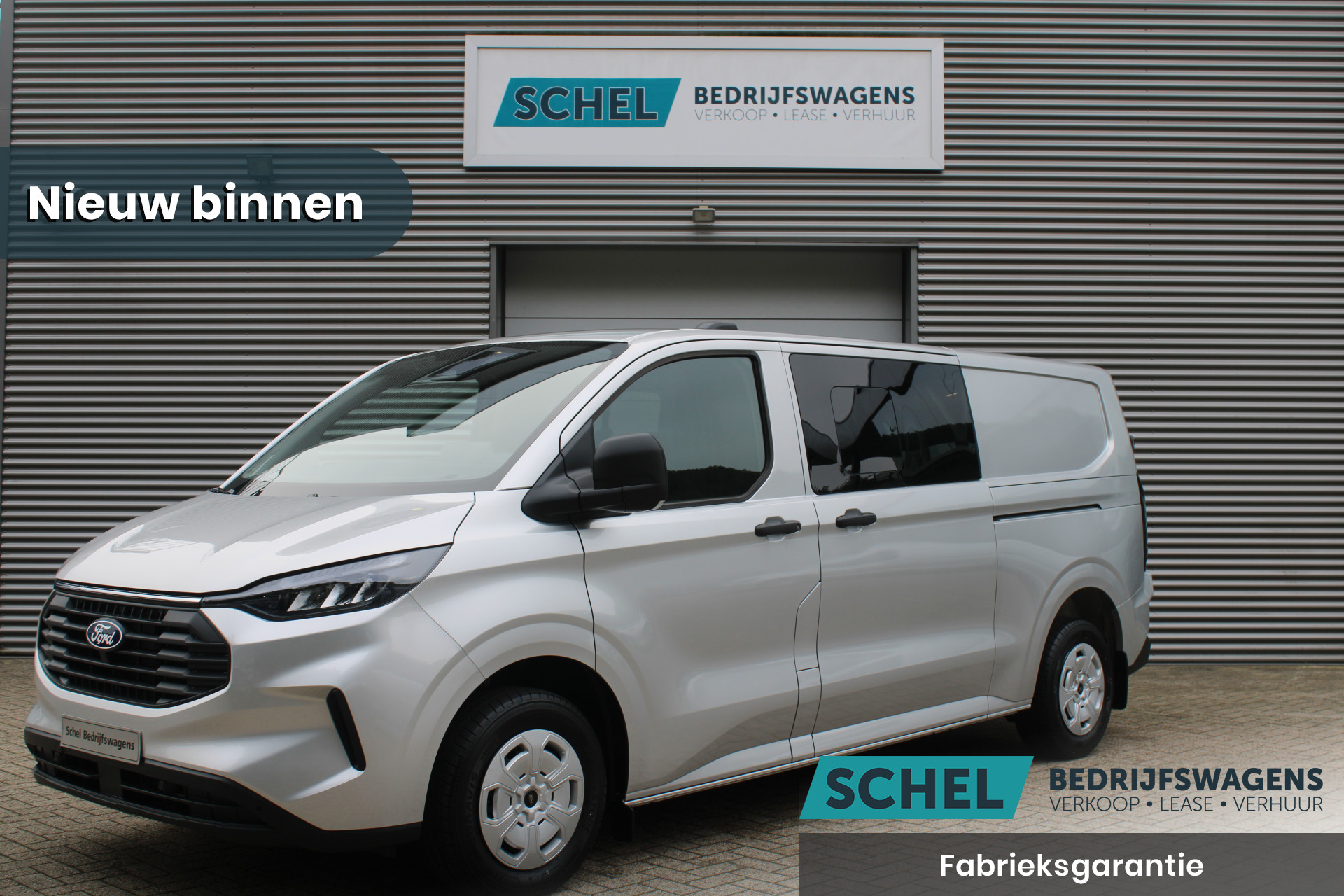 Ford Transit Custom 320 2.0 TDCI L2H1 Trend DC 136pk - 2x Schuifdeur - Carplay - Android - Camera - Verwarmd stuur - Trekhaak - LED koplampen - Stoelverwarming - Rijklaar