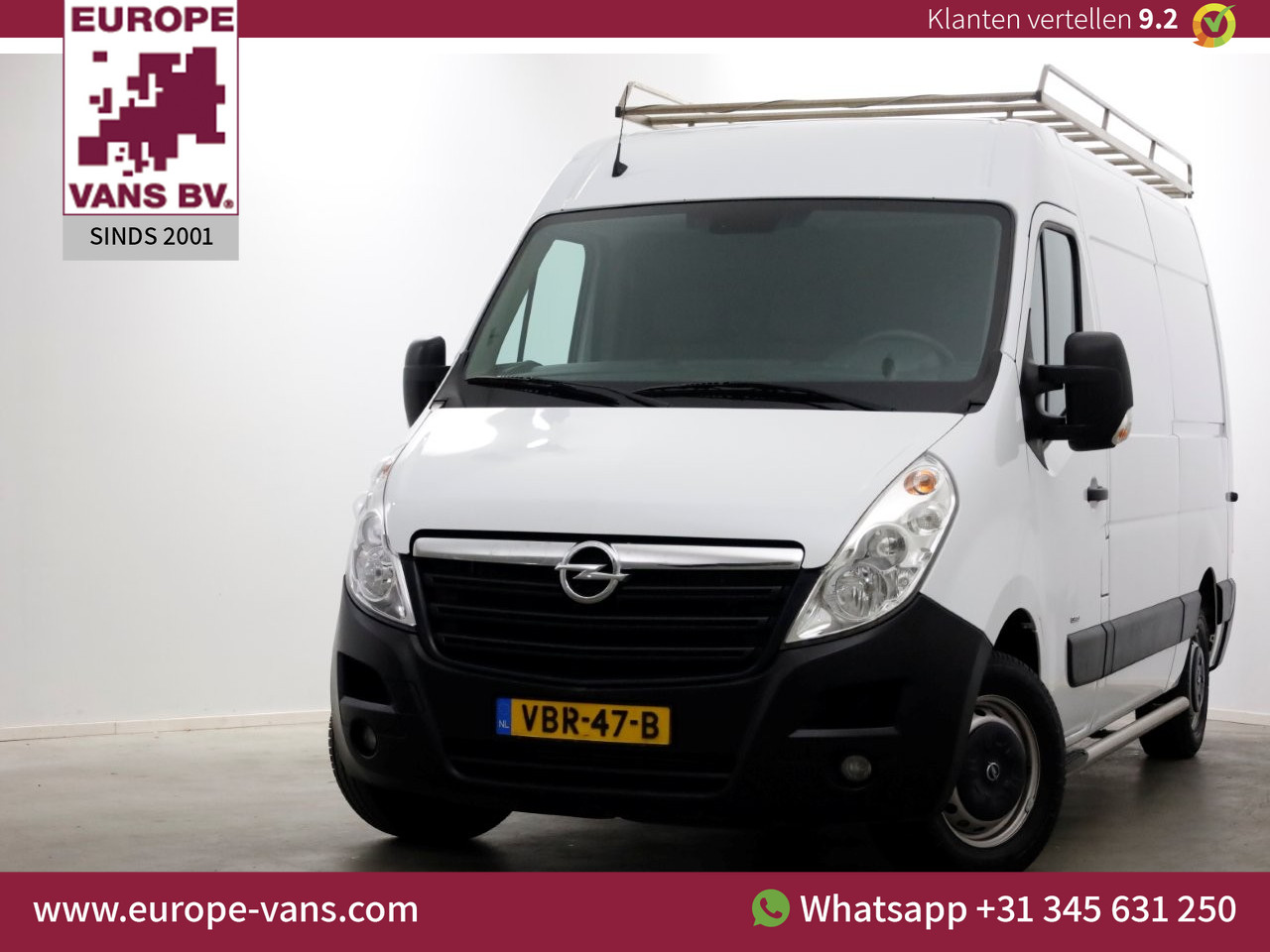 Opel Movano 2.3 CDTI BiTurbo 145pk E6 L2H2 Airco/Navi/Camera 08-2019