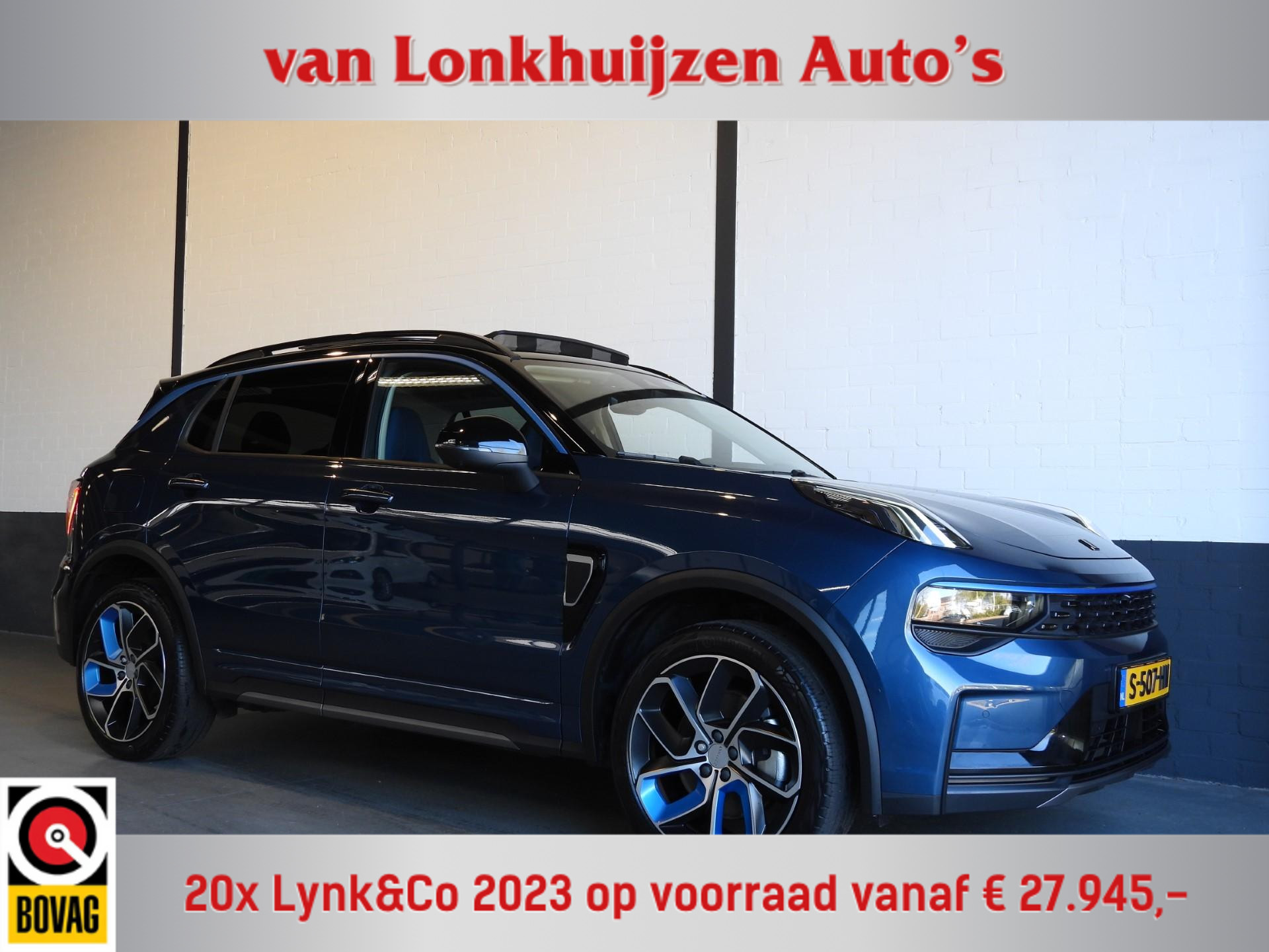 Lynk & Co 01 1.5 PHEV Plug-In NAVI/360CAM/SCHUIFDAK/LED/20"LMV!